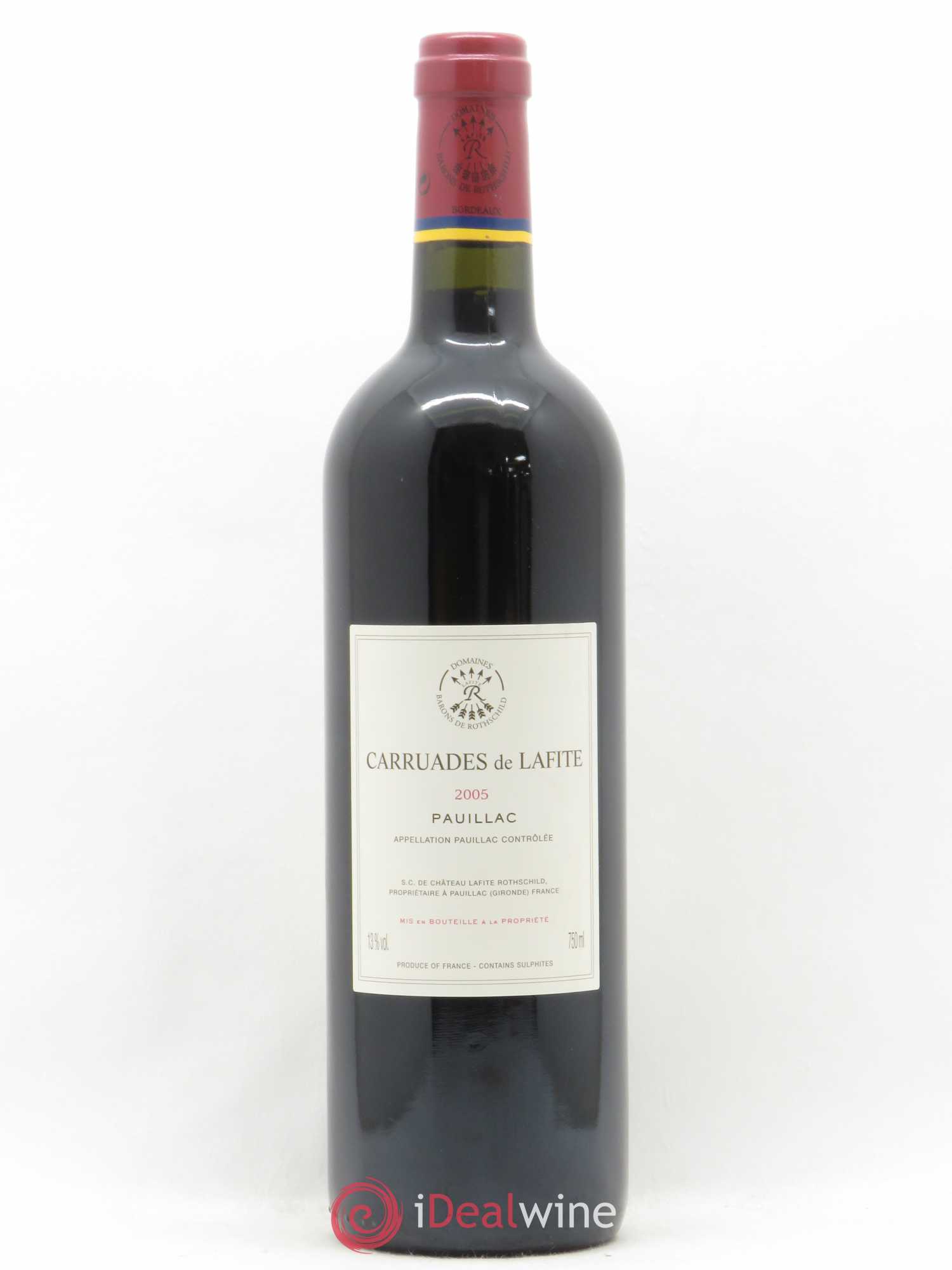 Carruades de Lafite Rothschild Second Vin 2005 - Lot de 1 bouteille - 1