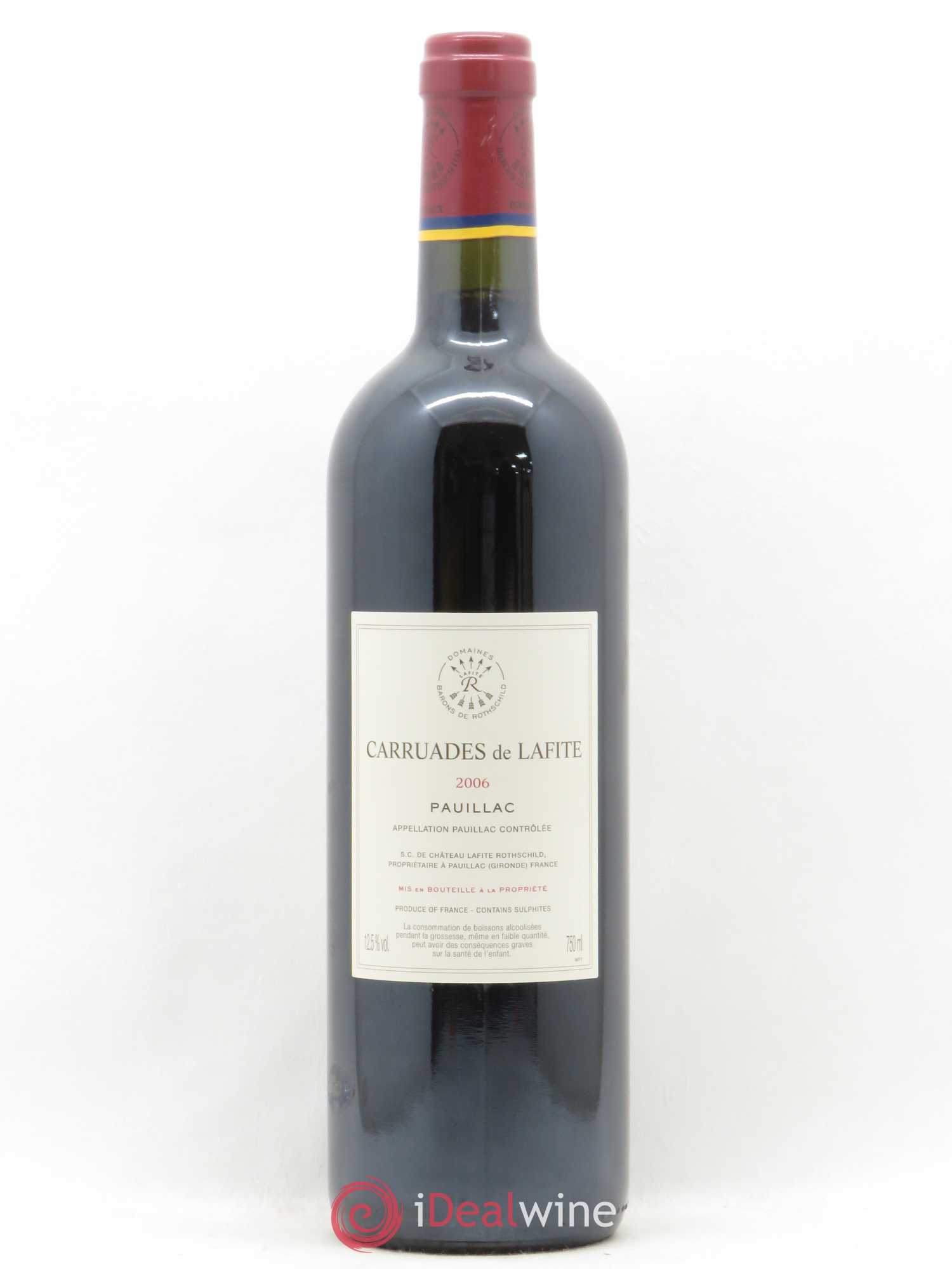 Carruades de Lafite Rothschild Second Vin 2006 - Lot de 1 bouteille - 1