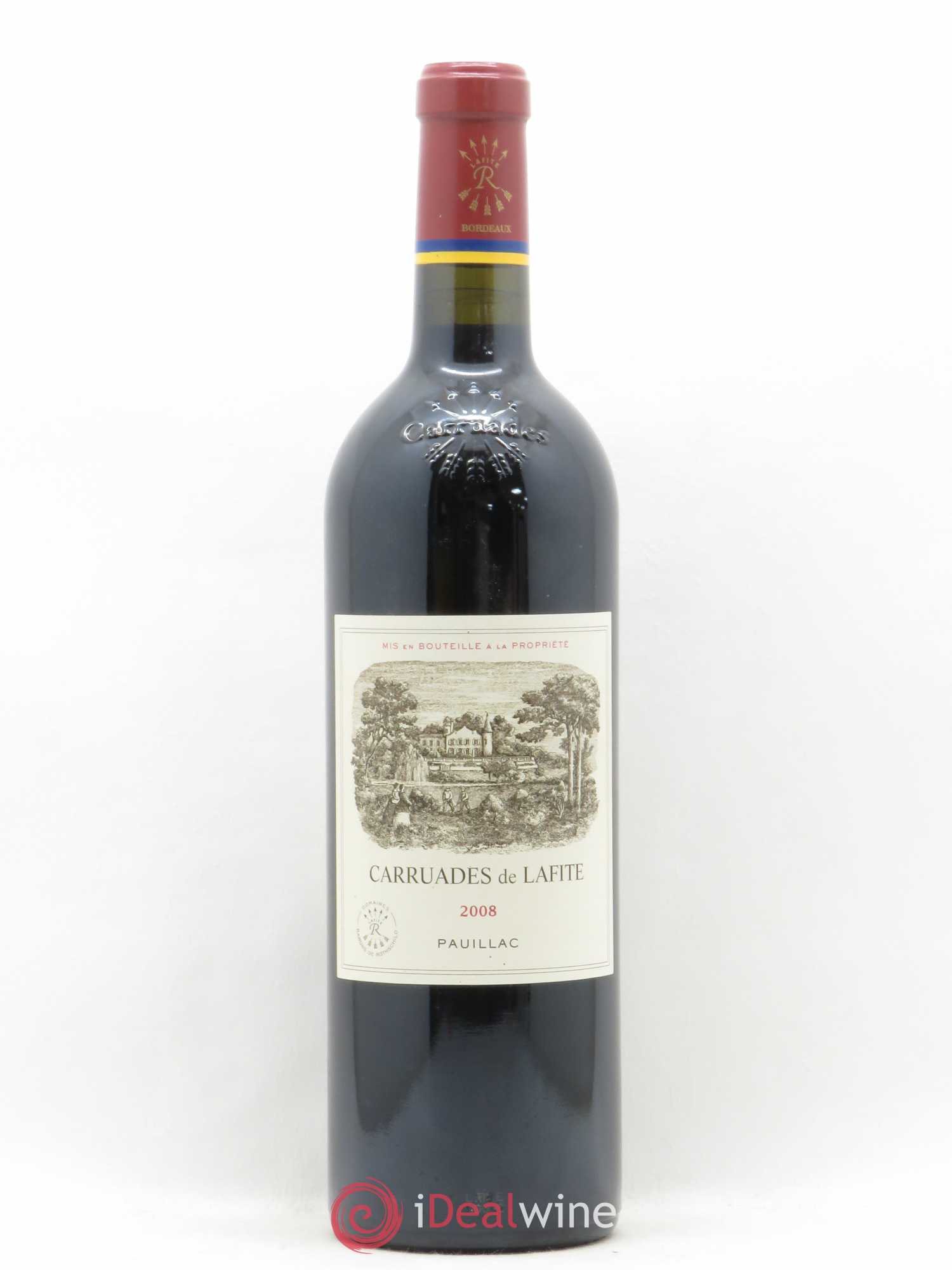 Carruades de Lafite Rothschild Second Vin 2008 - Lot de 1 bouteille - 0