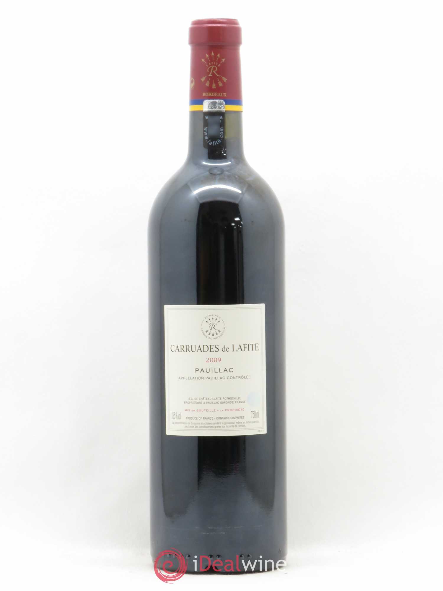 Carruades de Lafite Rothschild Second Vin 2009 - Lot de 1 bouteille - 1