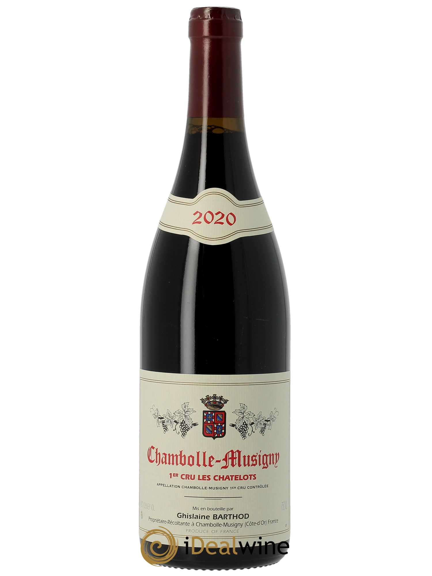 Chambolle-Musigny 1er Cru Les Chatelots Ghislaine Barthod 2020 - Lot de 1 bouteille - 0