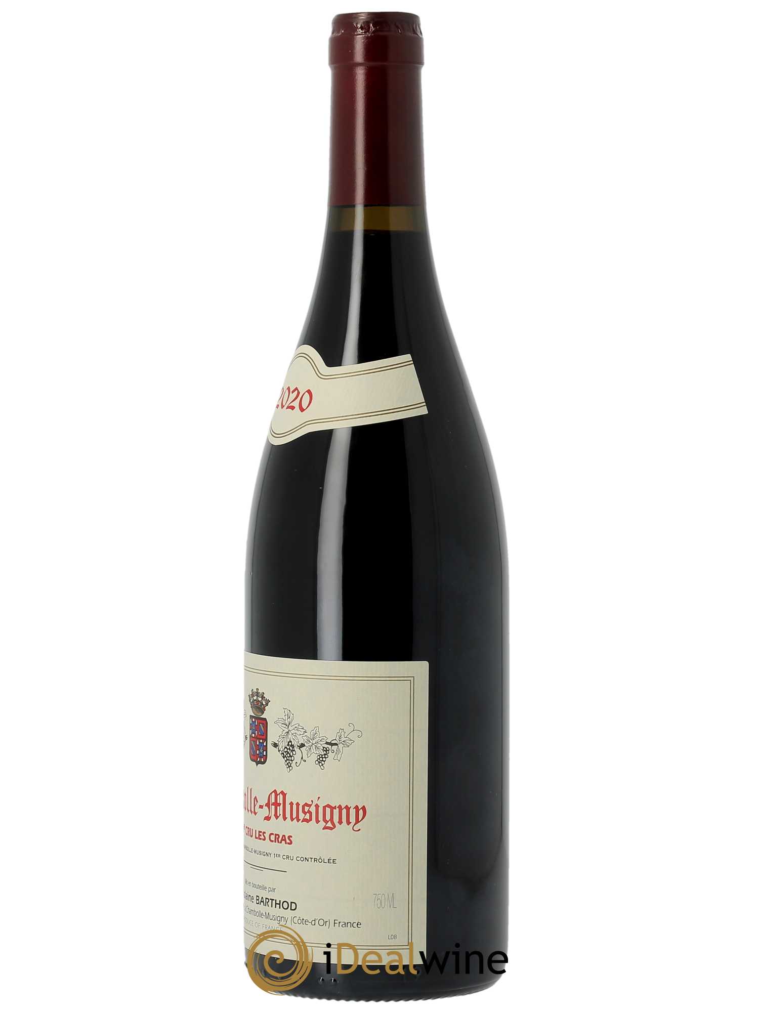 Chambolle-Musigny 1er Cru Les Cras Ghislaine Barthod 2020 - Lot de 1 bouteille - 2