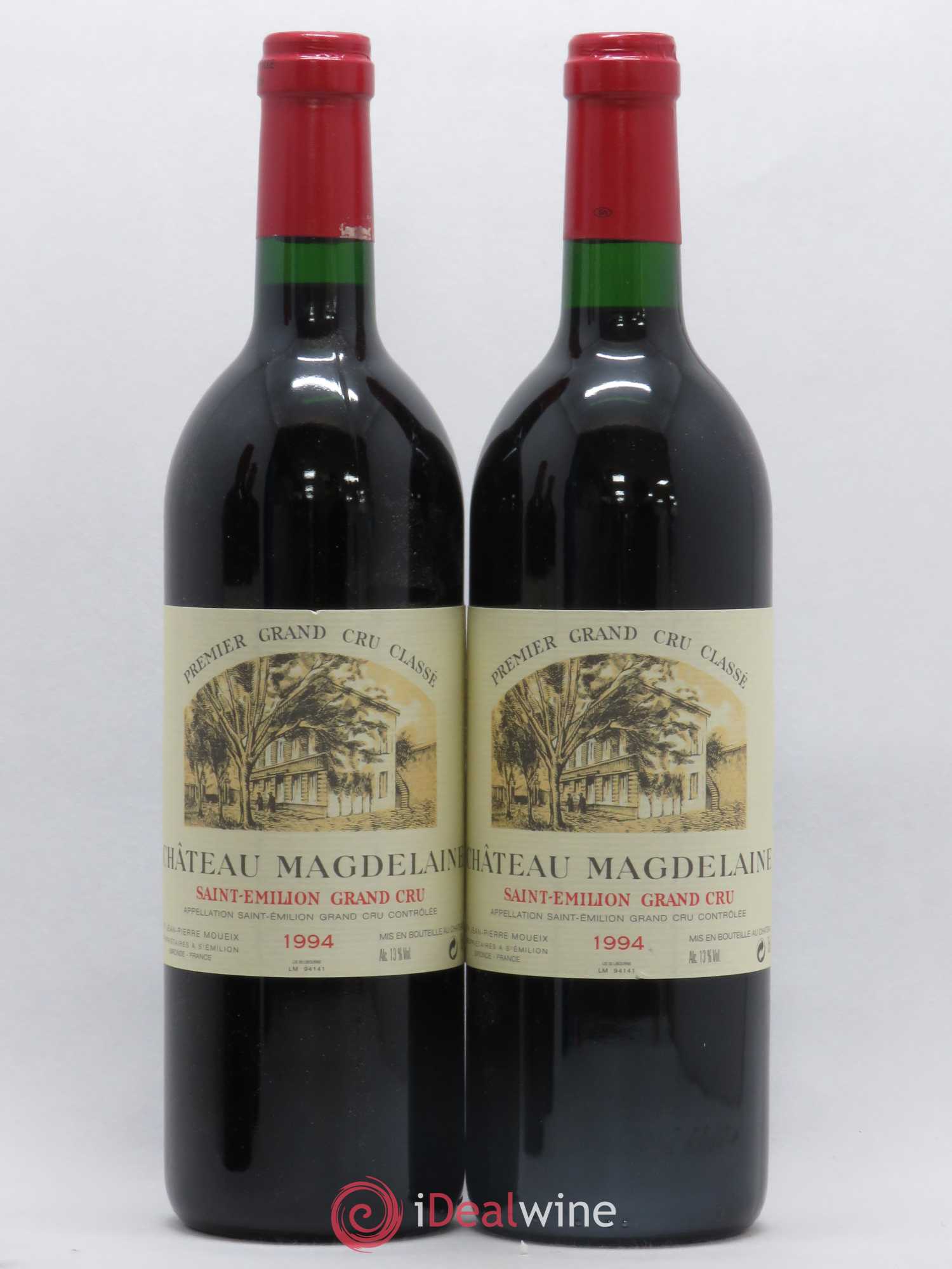 Château Magdelaine 1994 - Lot de 2 bouteilles - 0
