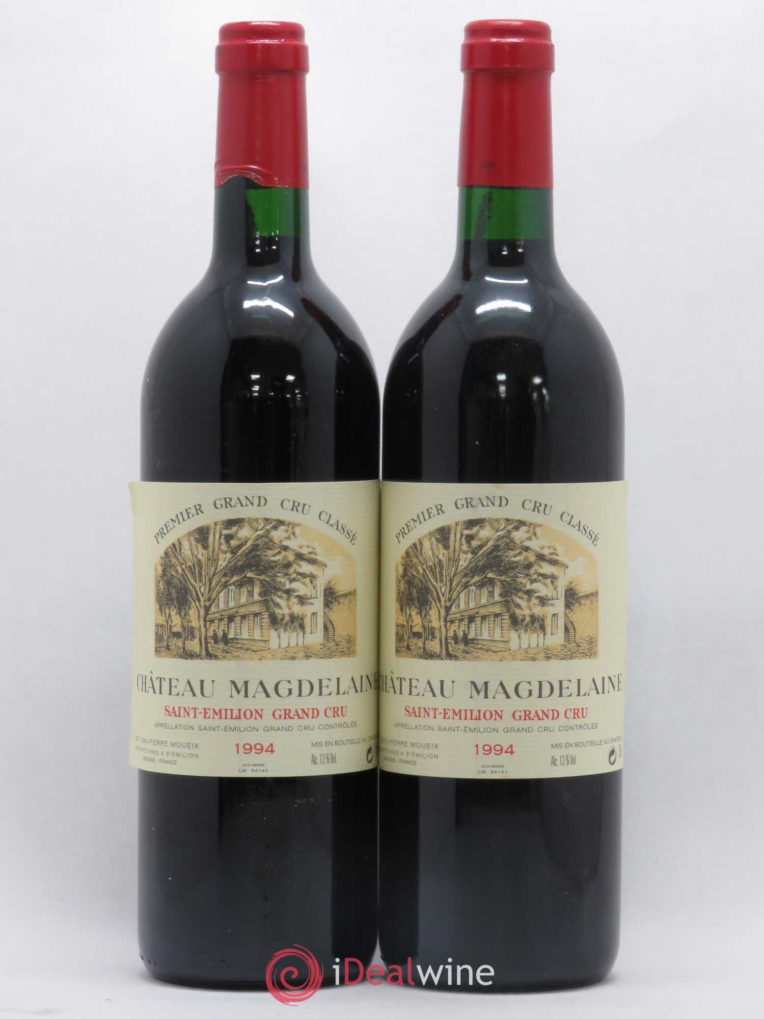 Château Magdelaine 1994 - Lot de 2 bouteilles - 0