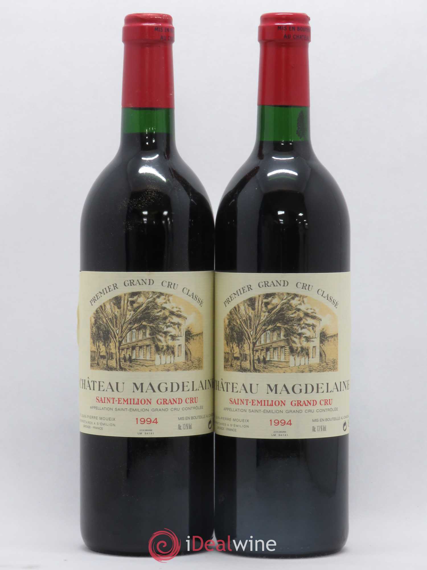 Château Magdelaine 1994 - Lot de 2 bouteilles - 0