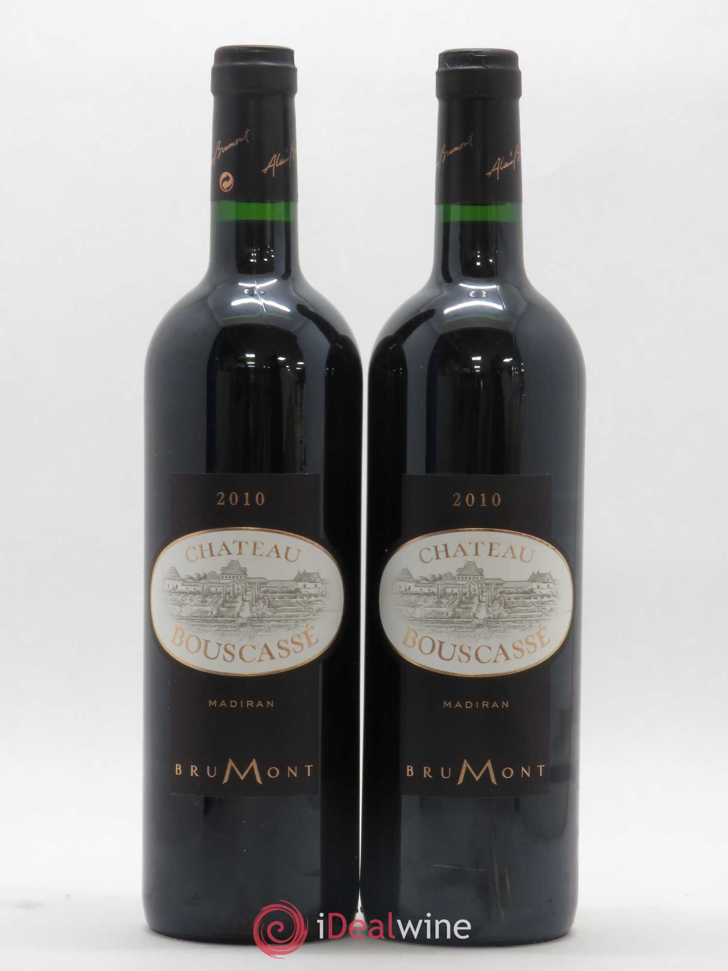 Madiran Château Bouscassé Alain Brumont 2010 - Lot de 2 bouteilles - 0
