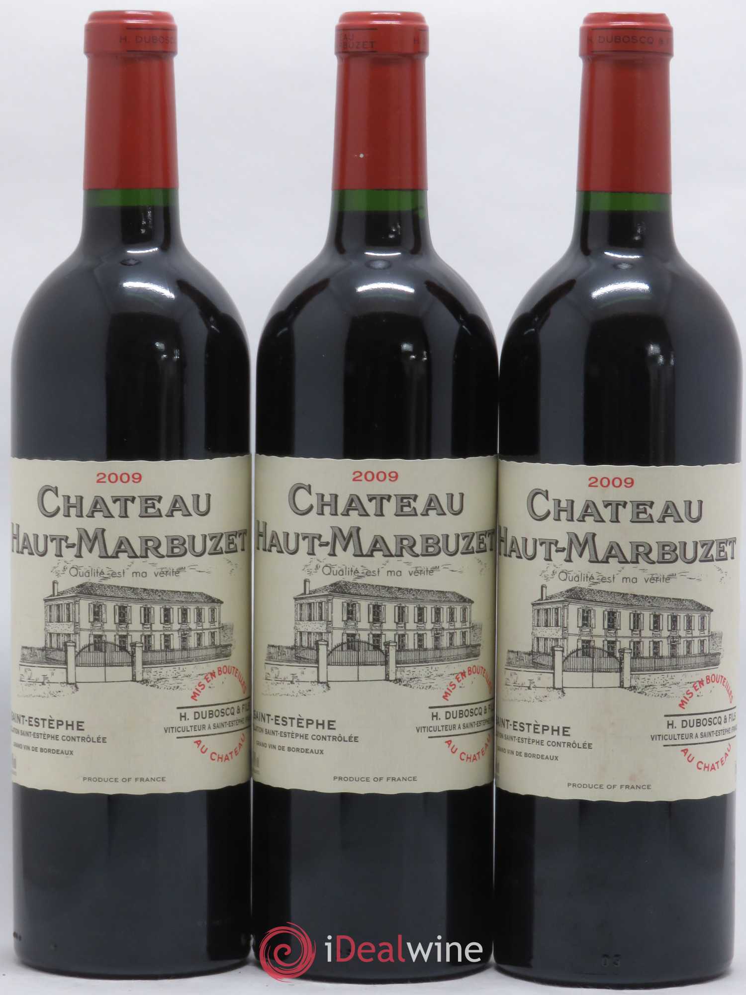 Château Haut Marbuzet 2009 - Lot de 6 bouteilles - 2