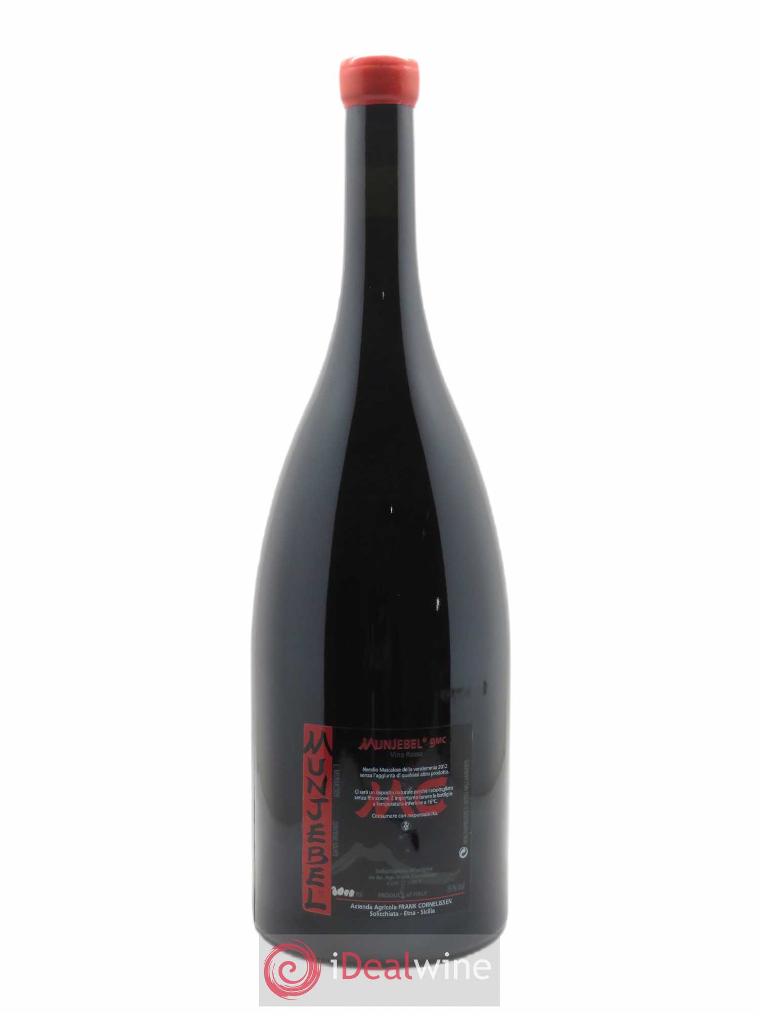 Terre Siciliane IGT Munjebel 9 MC Frank Cornelissen 2012 - Lot de 1 double magnum - 1