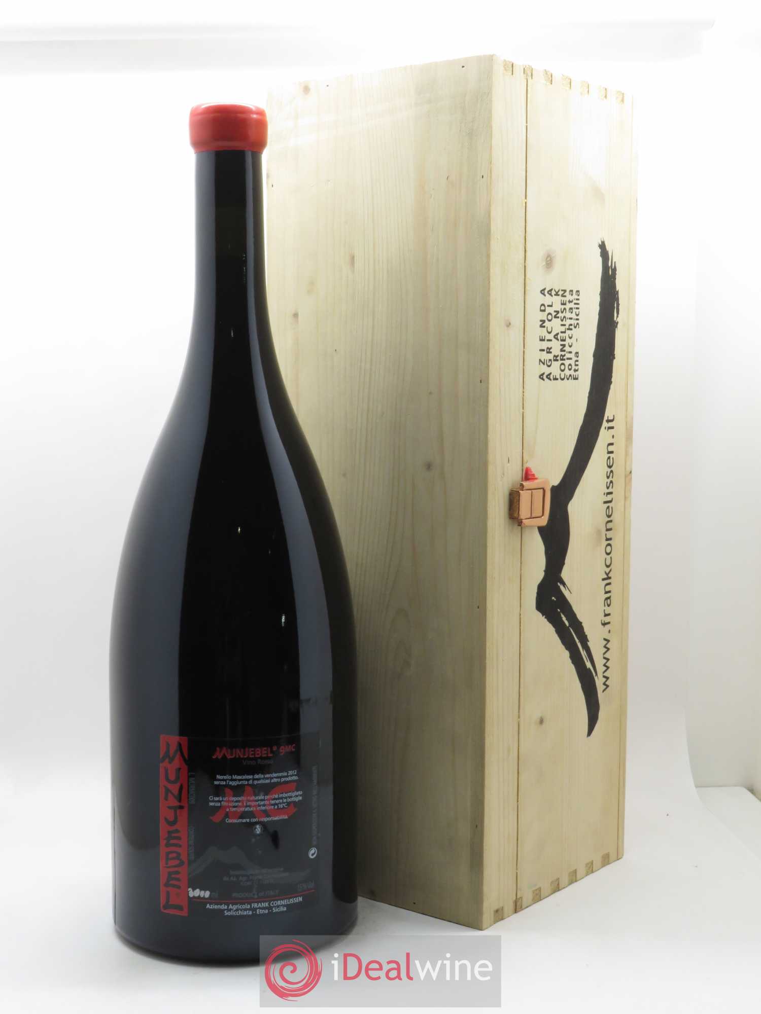 Terre Siciliane IGT Munjebel 9 MC Frank Cornelissen 2012 - Lot de 1 double magnum - 0