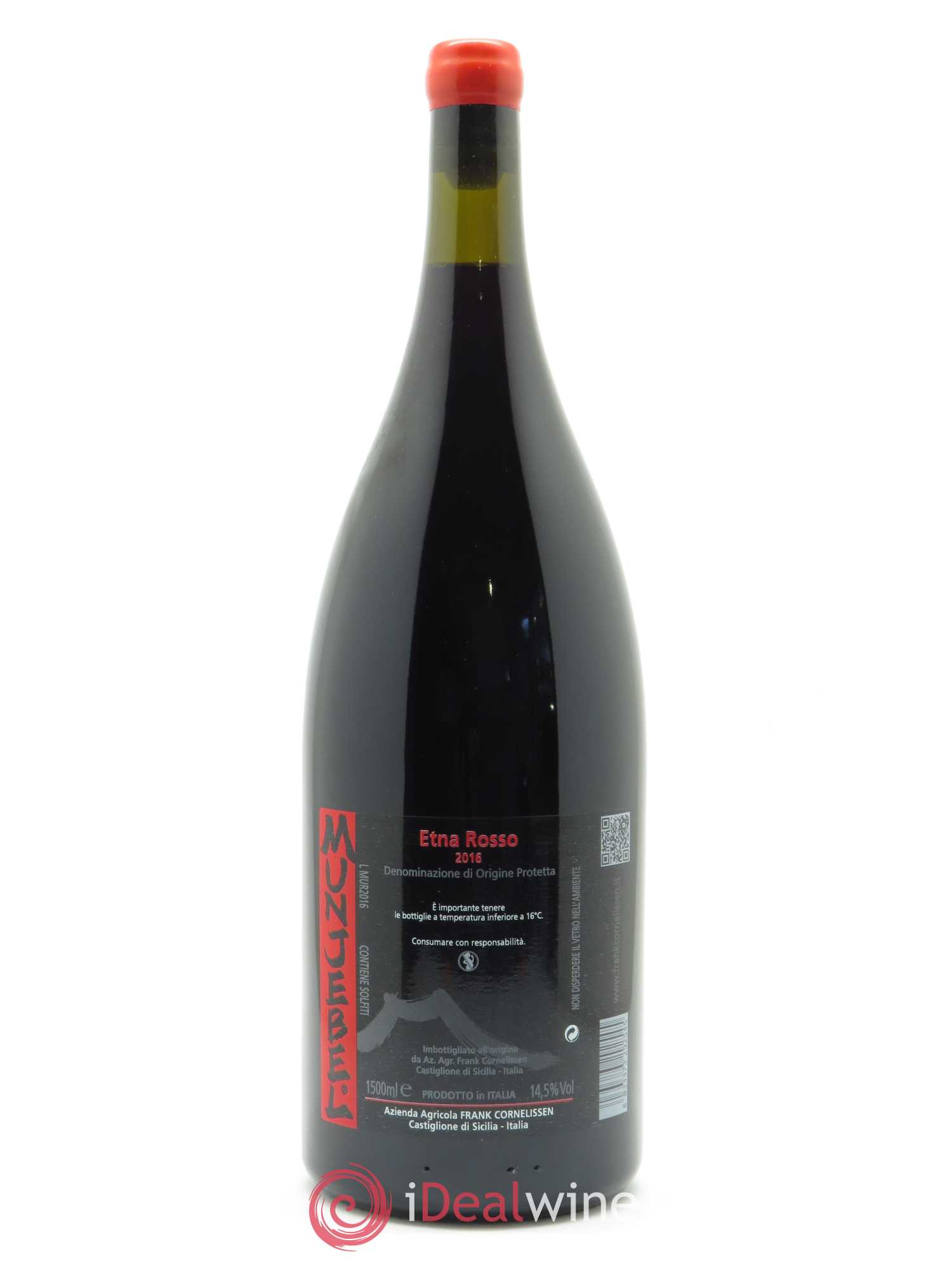 Etna Rosso Munjebel Frank Cornelissen 2016 - Lot de 1 magnum - 0