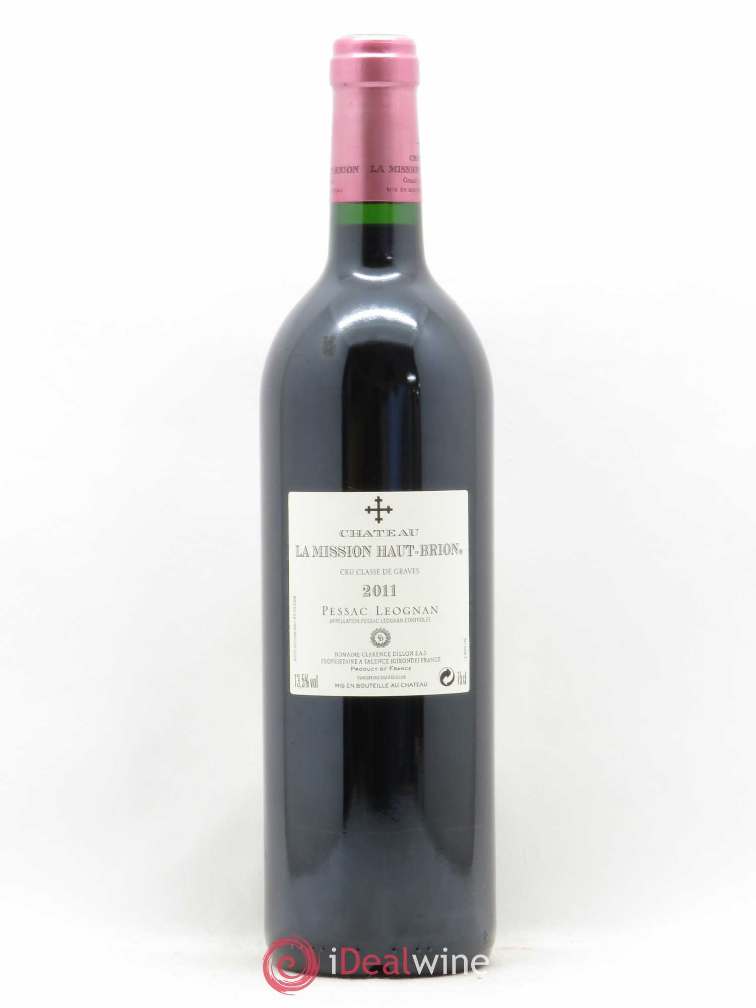 Château la Mission Haut-Brion Cru Classé de Graves 2011 - Lot de 1 bouteille - 1