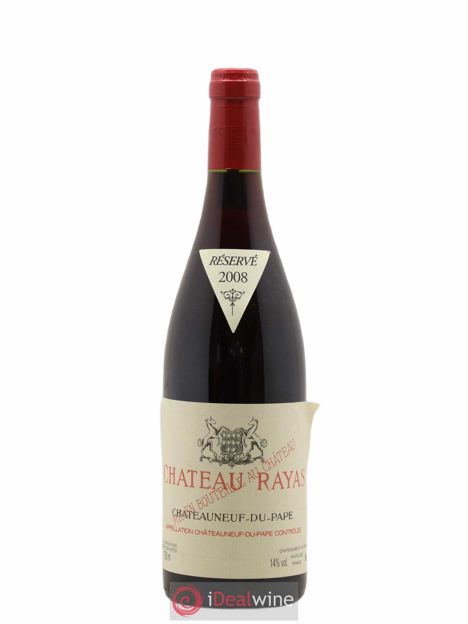 Châteauneuf-du-Pape Château Rayas Emmanuel Reynaud 2008 - Lot de 1 bouteille - 0