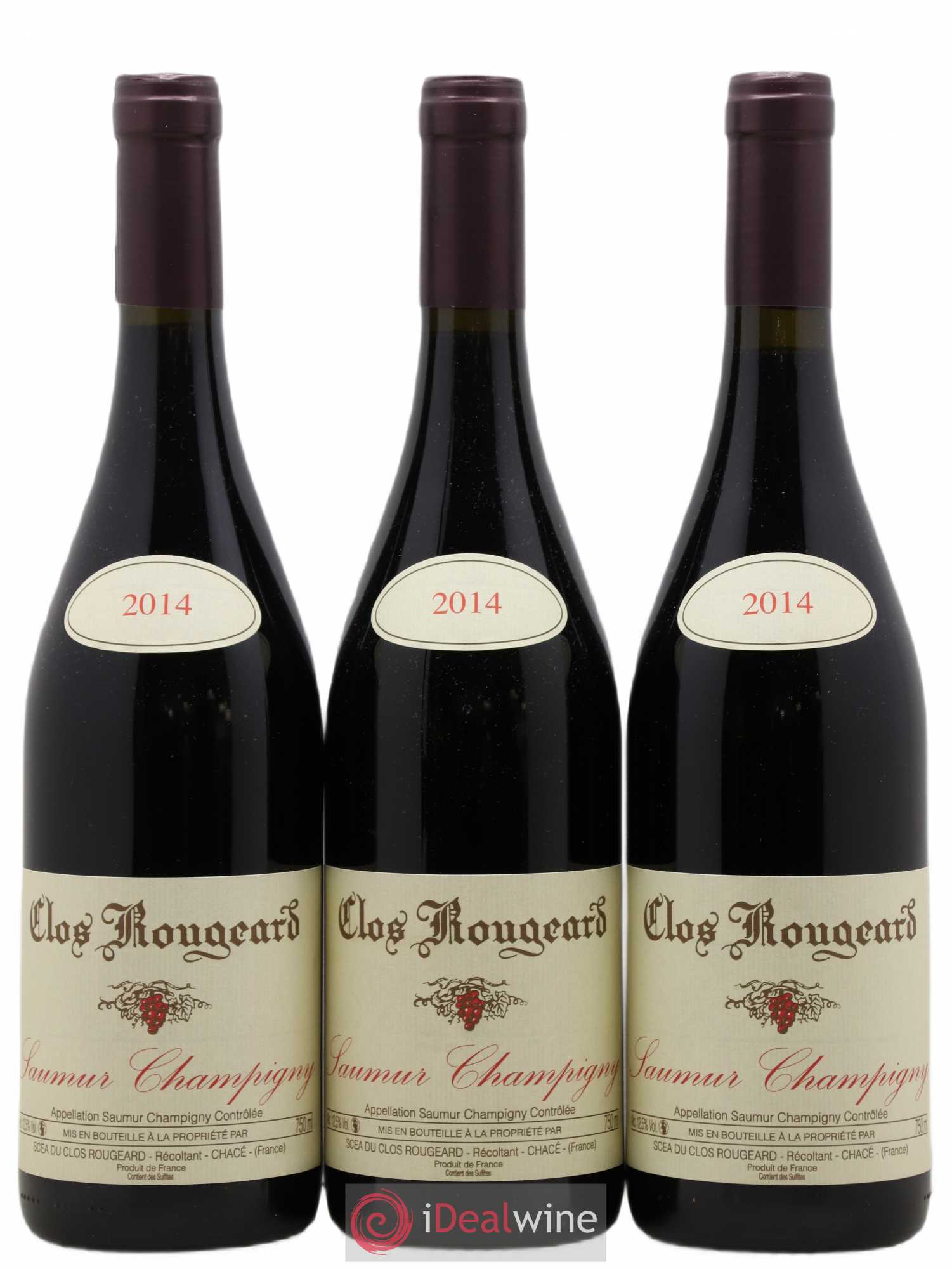 Saumur-Champigny Clos Rougeard 2014 - Lot de 3 bouteilles - 0