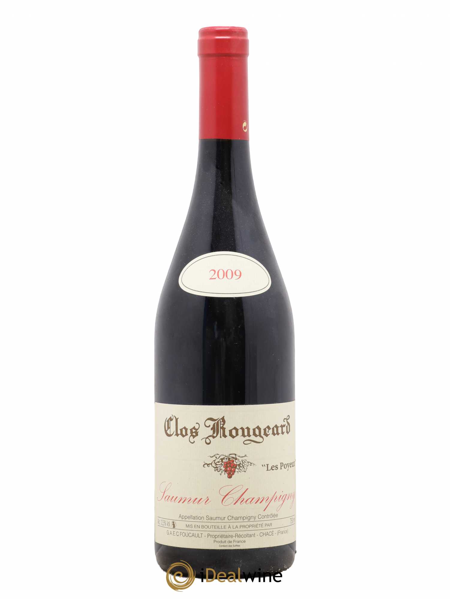 Saumur-Champigny Les Poyeux Clos Rougeard 2009 - Lot de 1 bouteille - 0