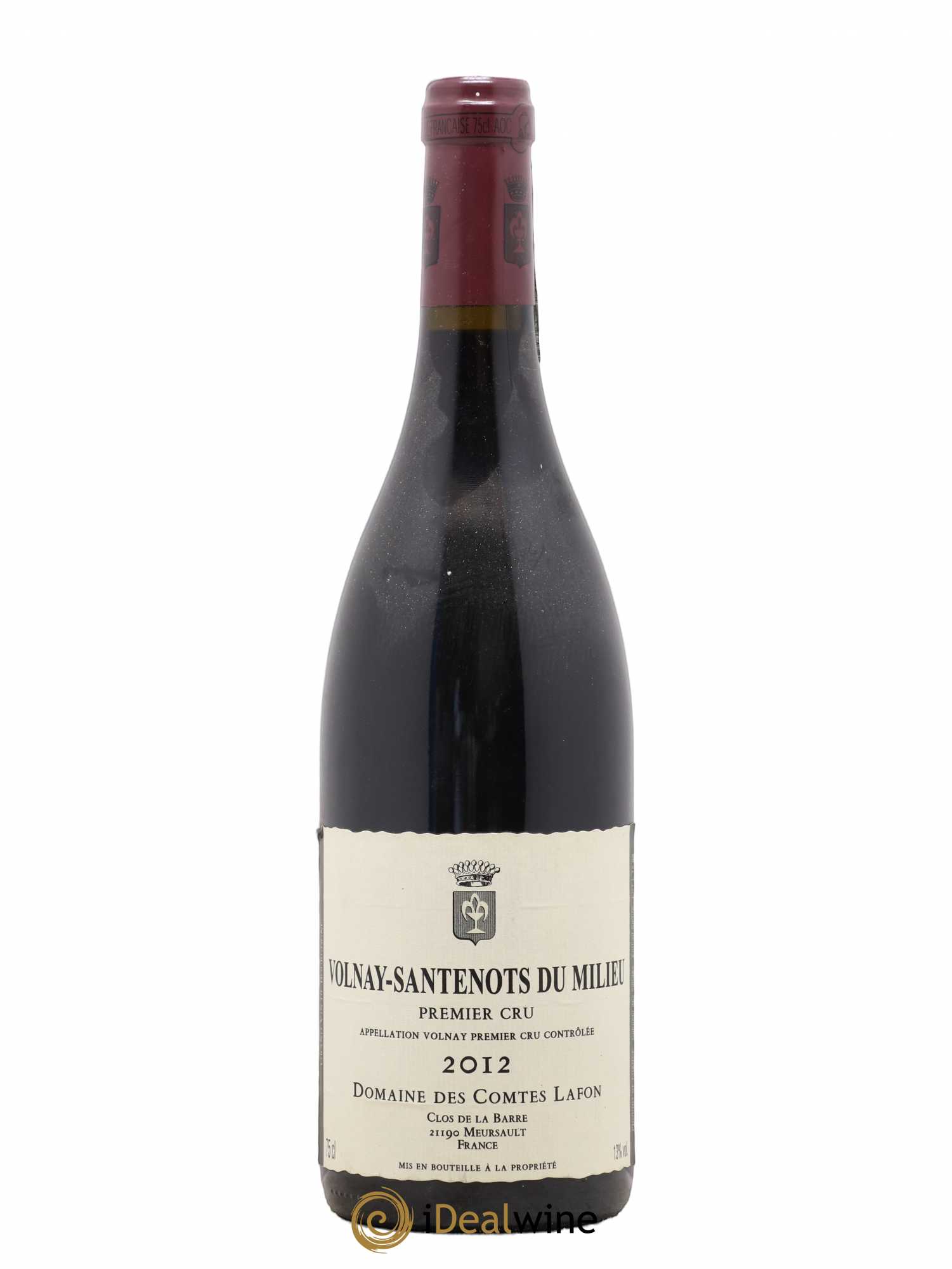 Volnay 1er Cru Santenots du Milieu Comtes Lafon (Domaine des) 2012 - Lot de 1 bouteille - 0