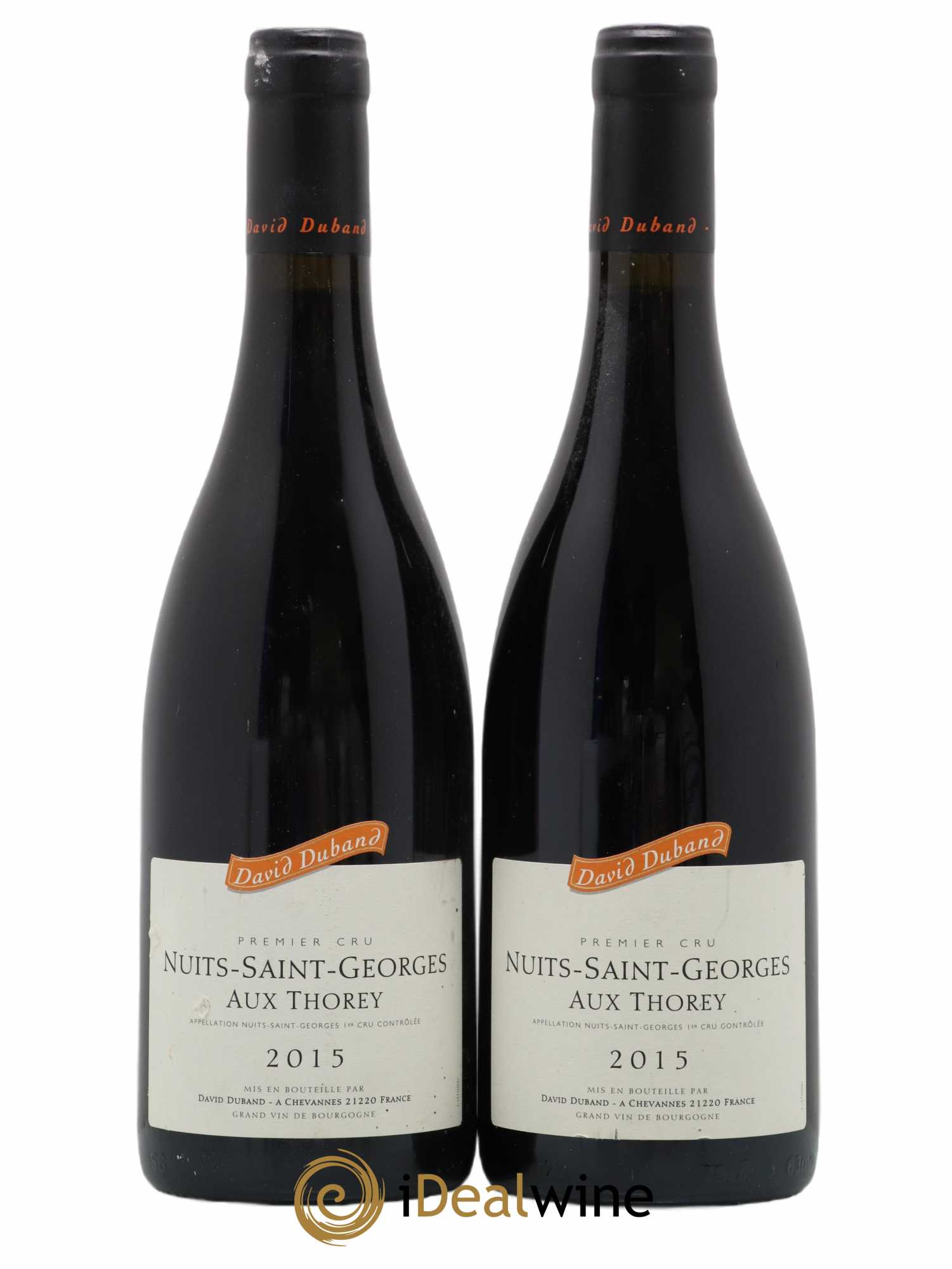 Nuits-Saint-Georges 1er Cru Aux Thorey David Duband (Domaine) 2015 - Lot de 2 bouteilles - 0