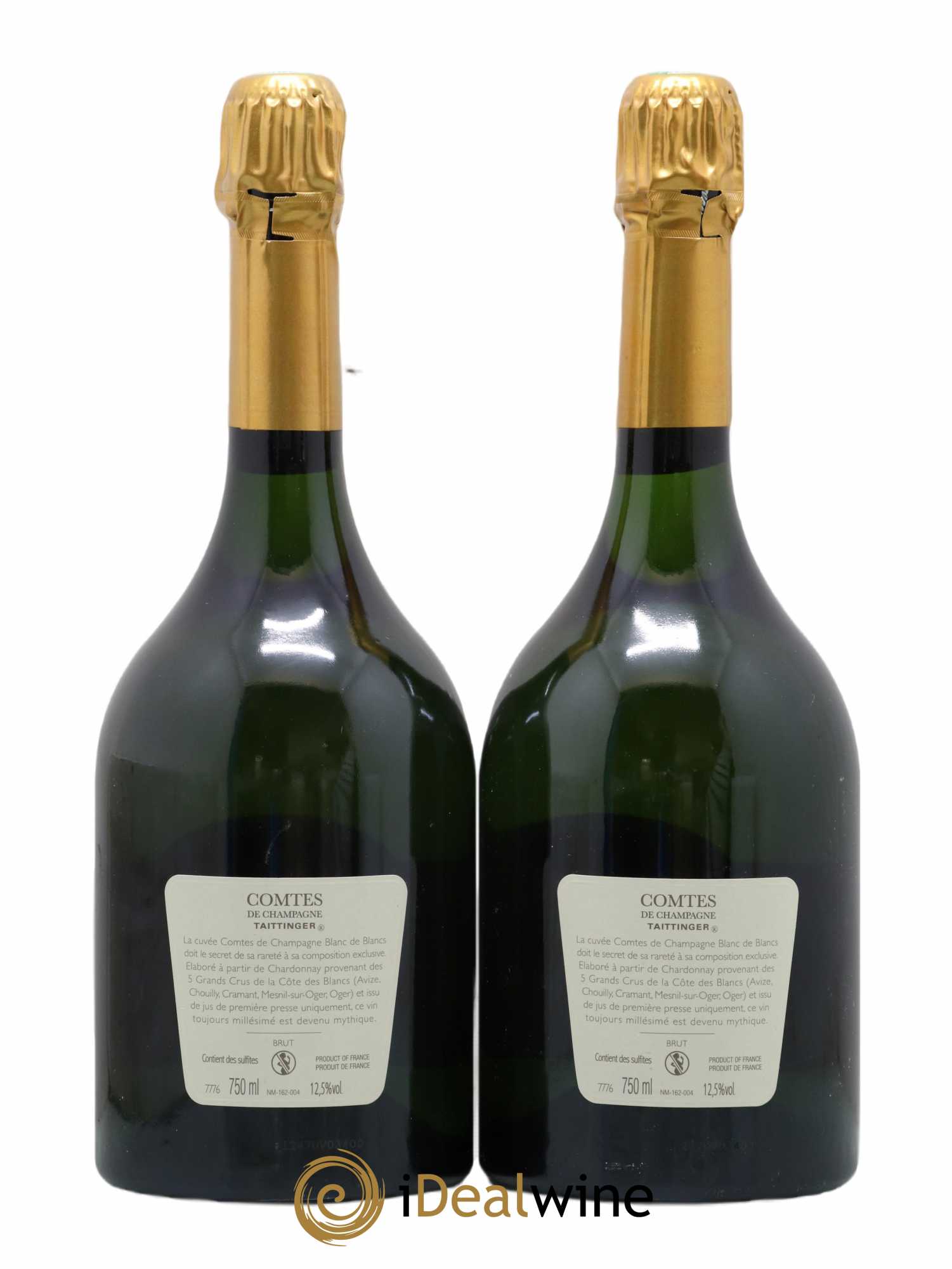 Comtes de Champagne Taittinger 2011 - Lot of 2 bottles - 1