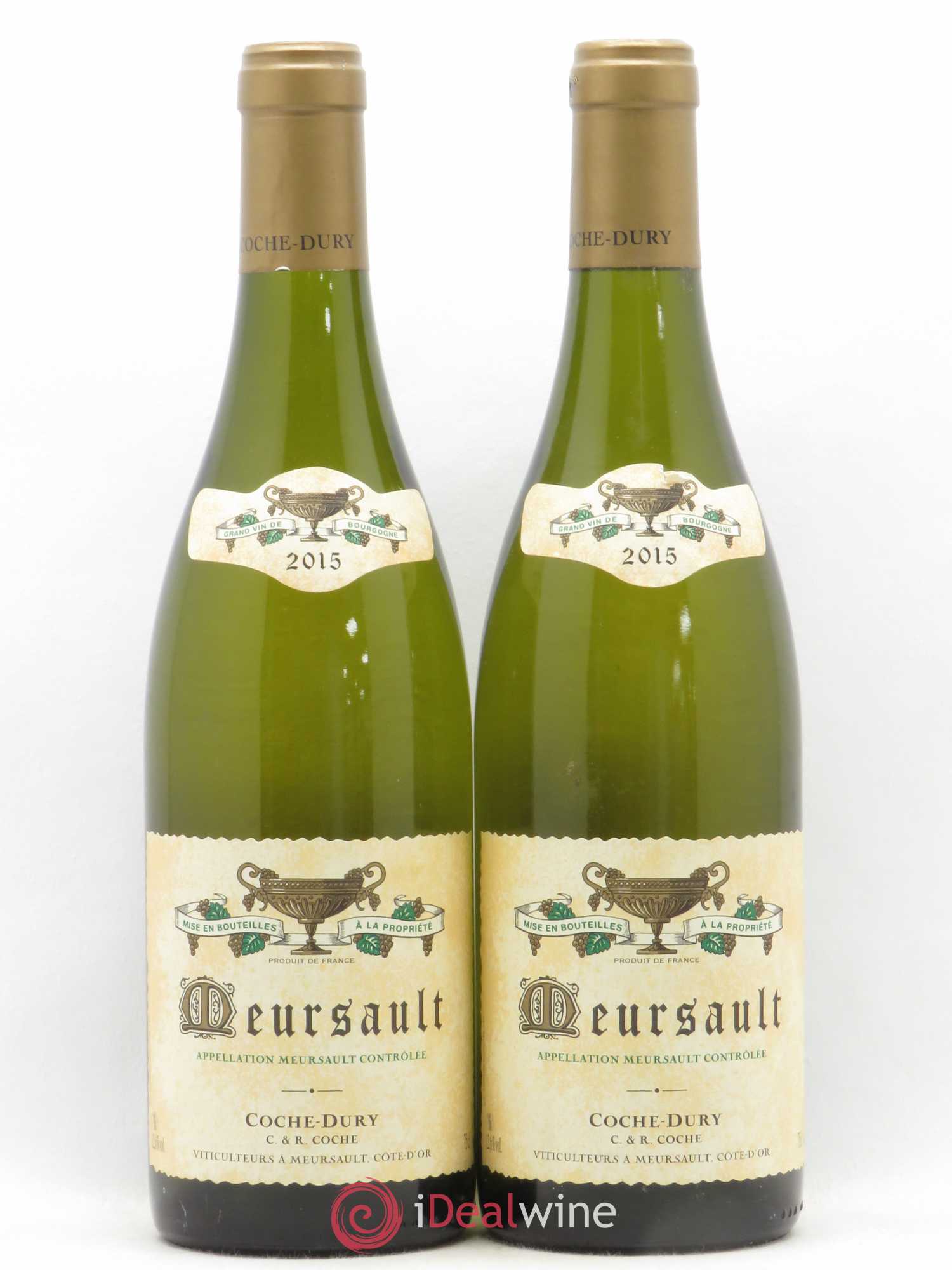 Meursault Coche Dury (Domaine) 2015 - Lot de 2 bouteilles - 0