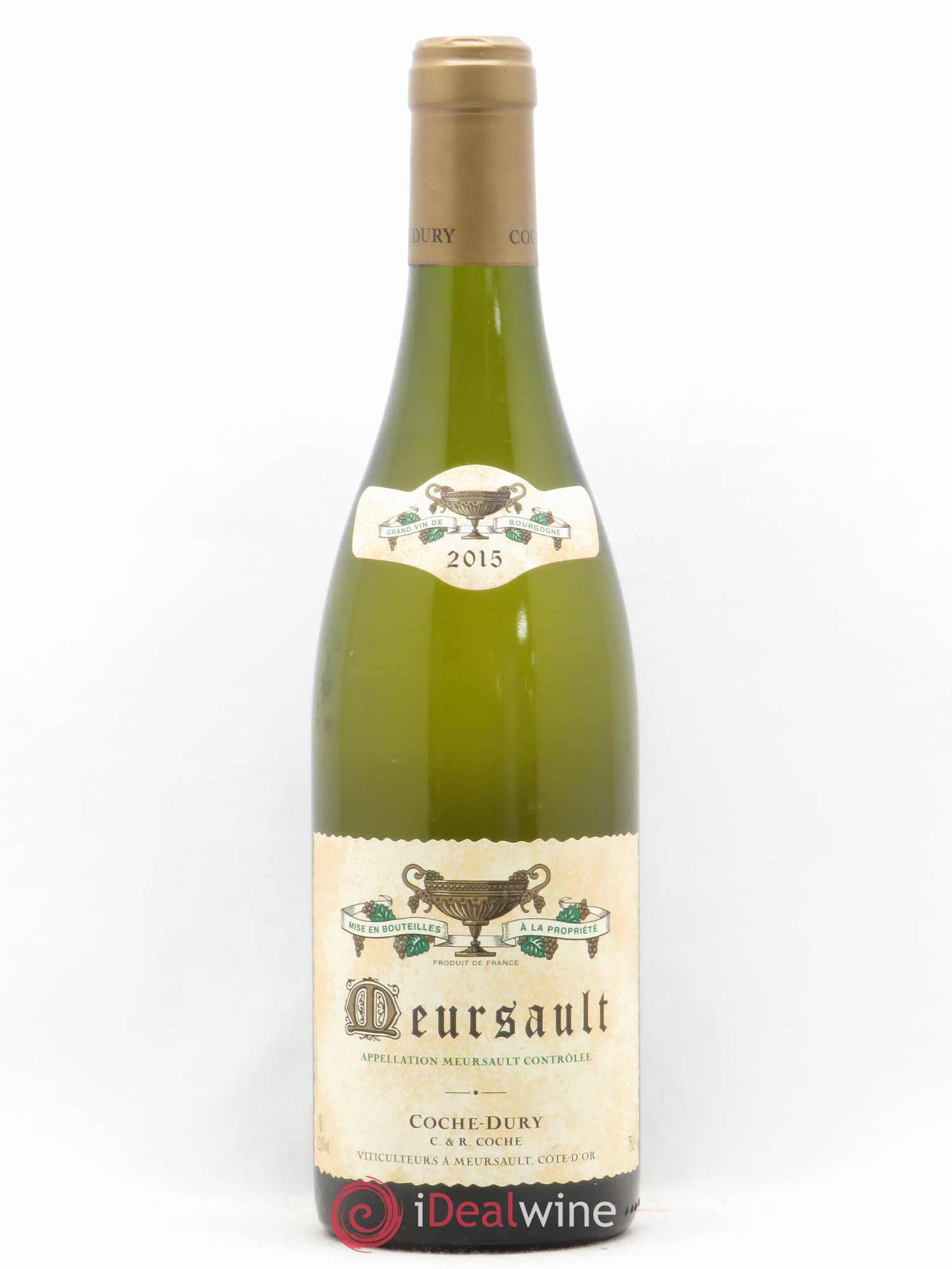 Meursault Coche Dury (Domaine) 2015 - Lot de 1 bouteille - 0
