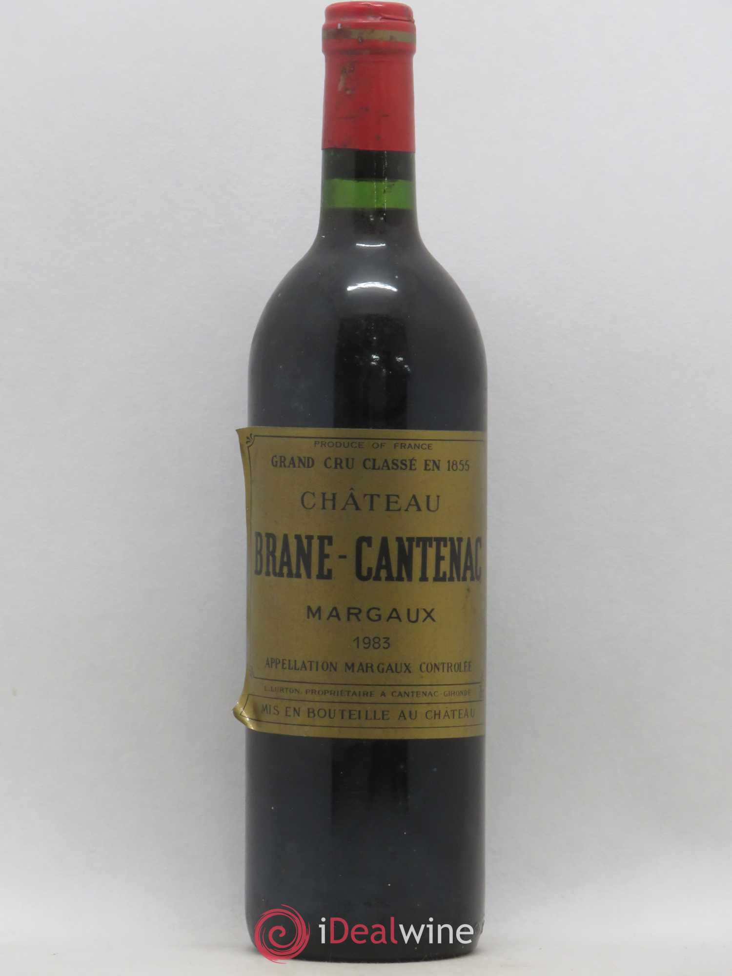 Château Brane Cantenac 2ème Grand Cru Classé 1983 - Lot de 1 bouteille - 0
