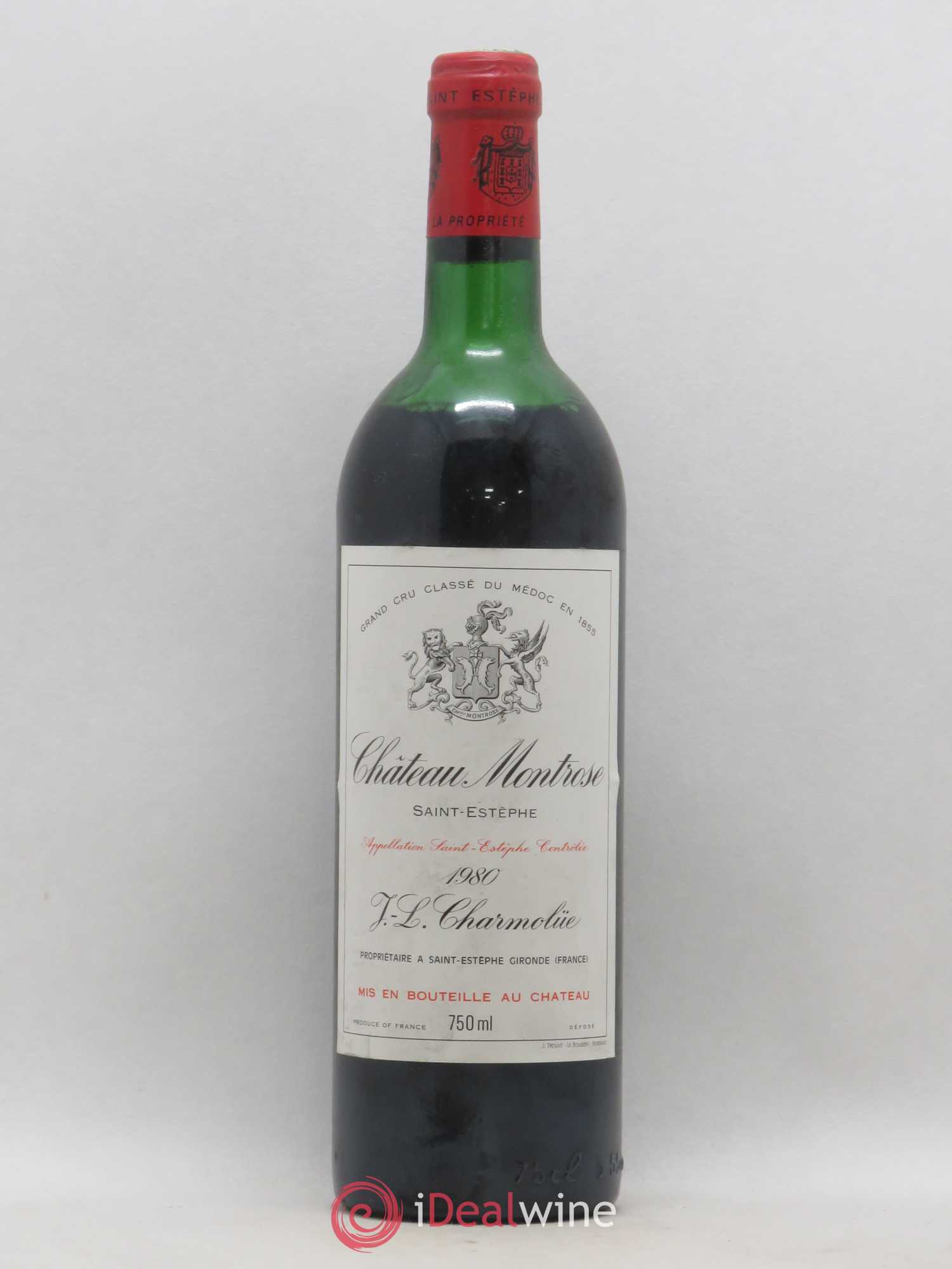 Château Montrose 2ème Grand Cru Classé 1980 - Lot de 1 bouteille - 0