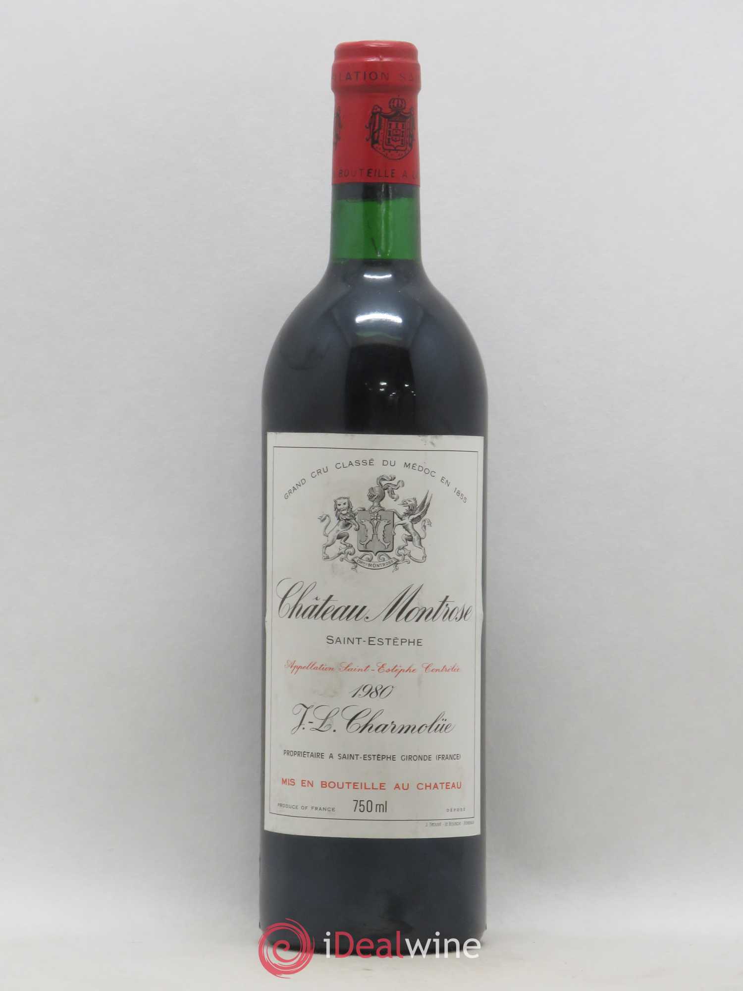 Château Montrose 2ème Grand Cru Classé 1980 - Lot de 1 bouteille - 0
