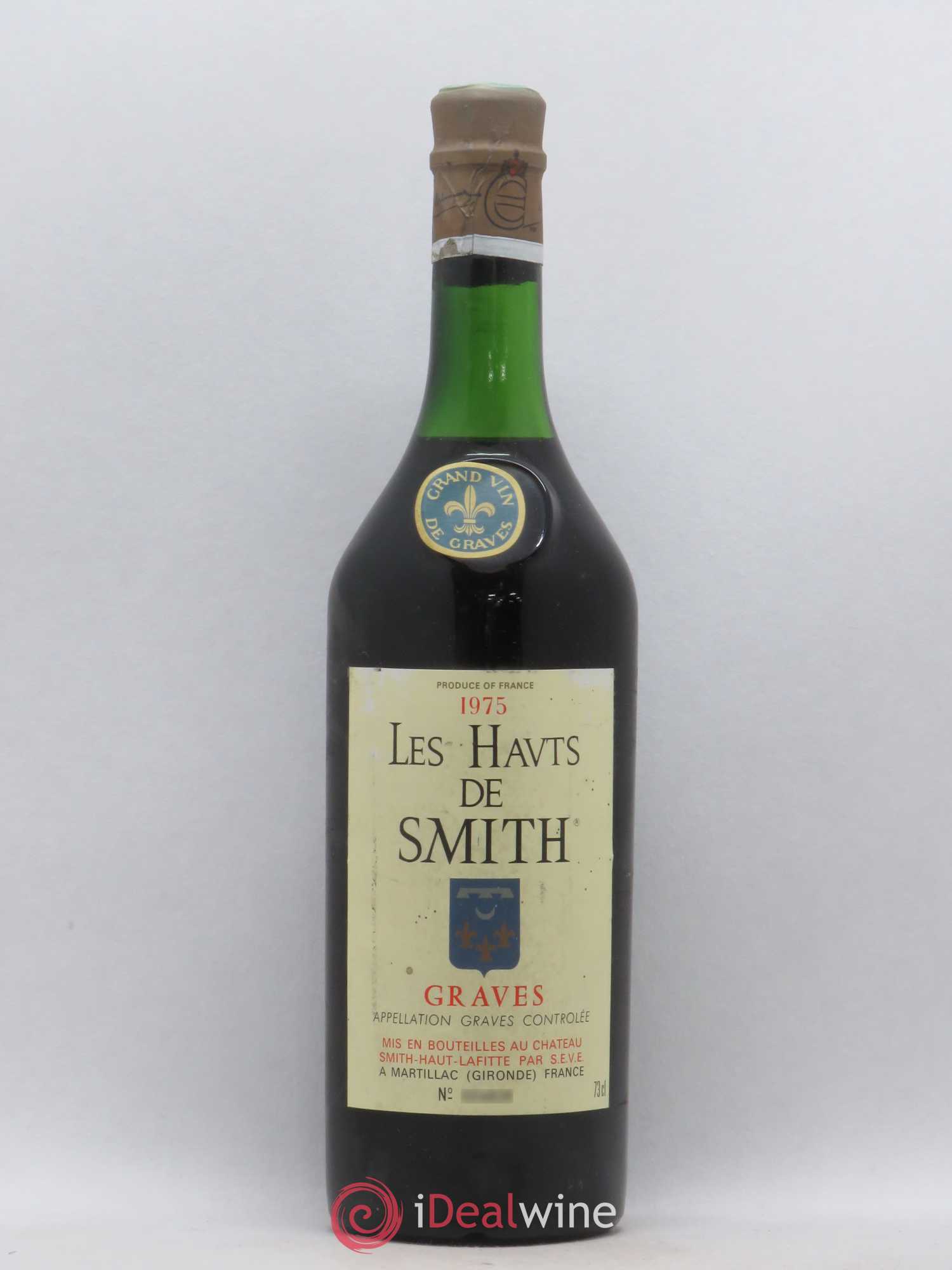 Les Hauts de Smith Second Vin 1975 - Lot de 1 bouteille - 0