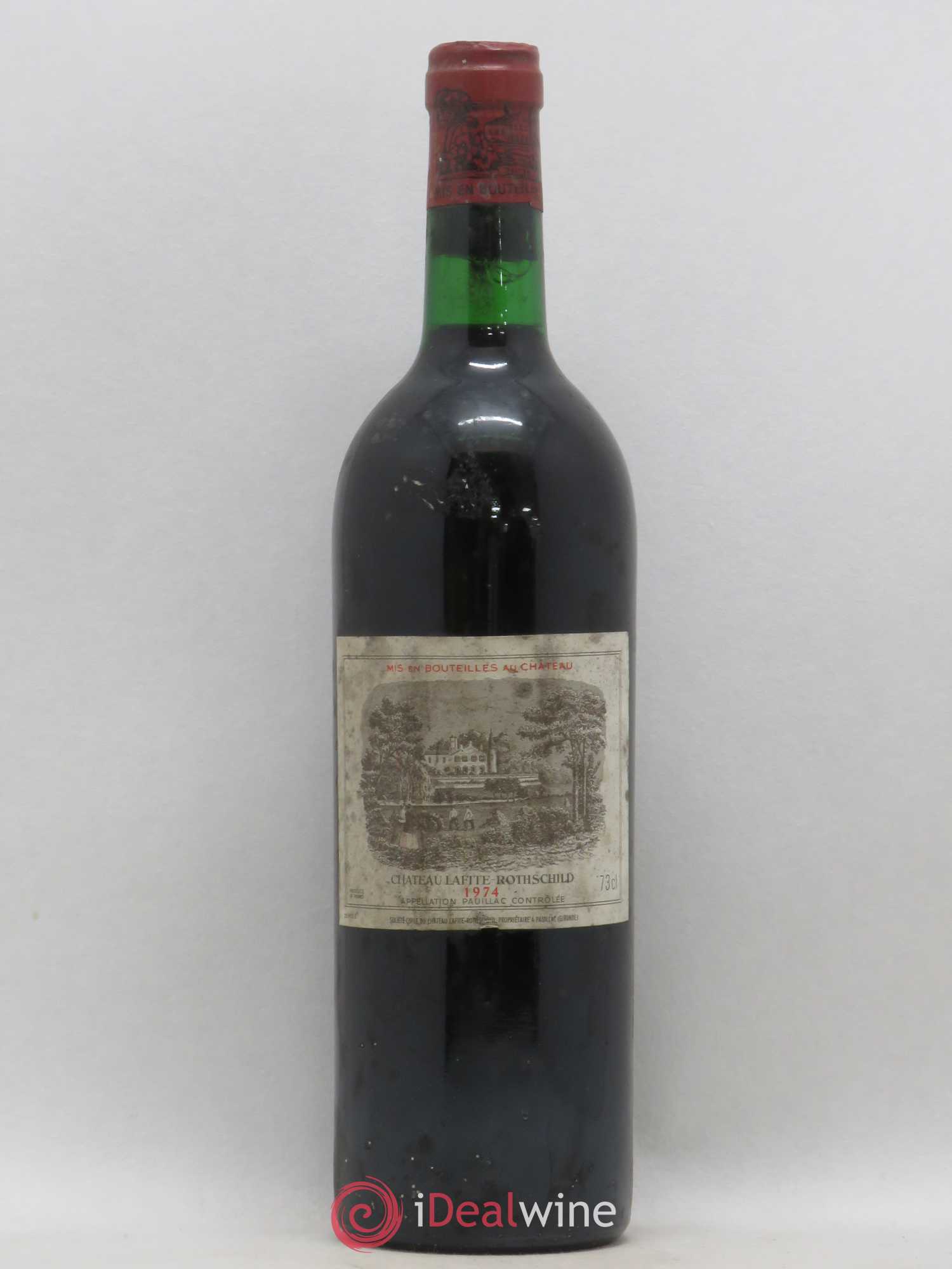Château Lafite Rothschild 1er Grand Cru Classé 1974 - Lot de 1 bouteille - 0