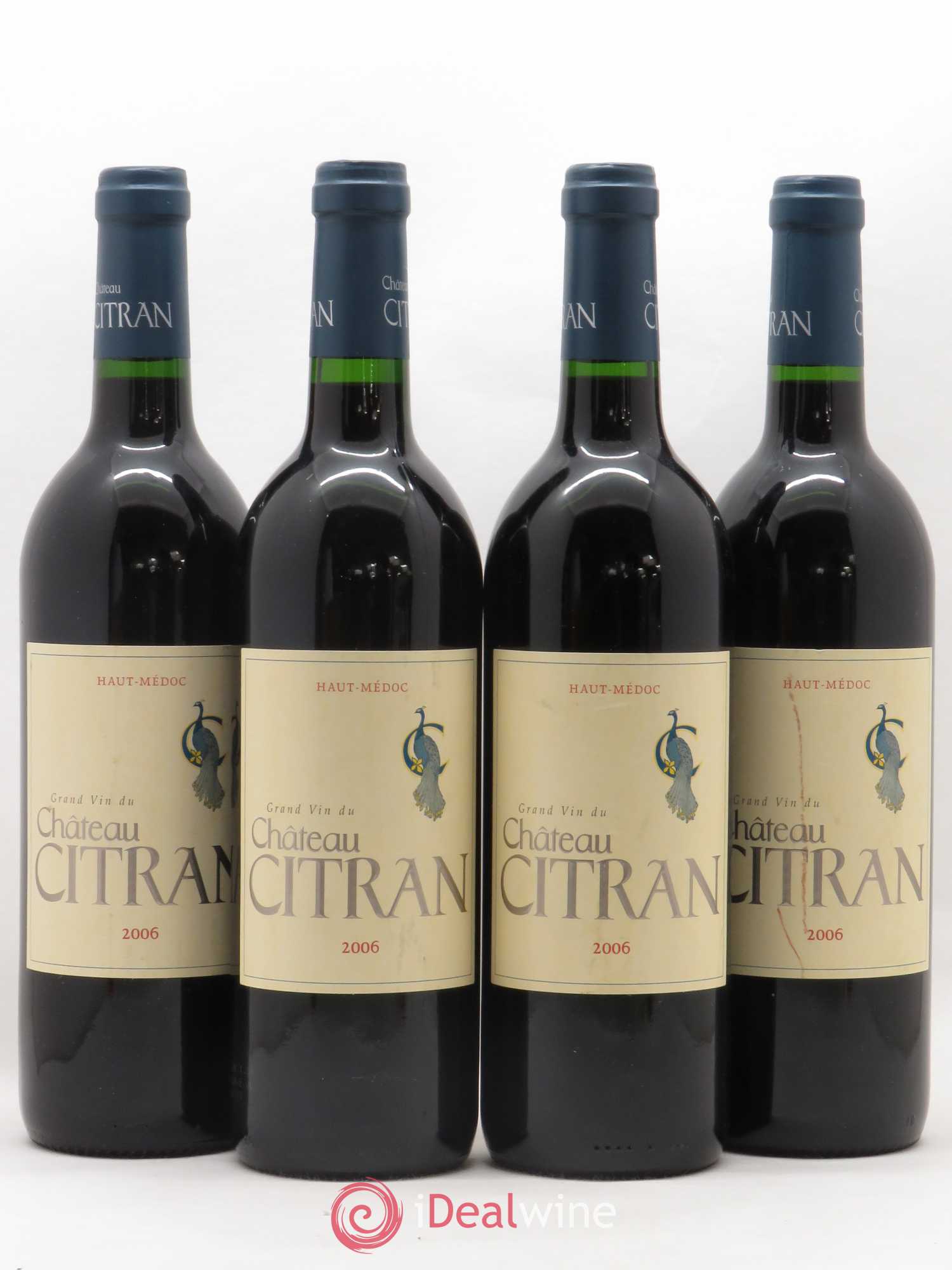 Château Citran Cru Bourgeois 2006 - Lot de 4 bouteilles - 0