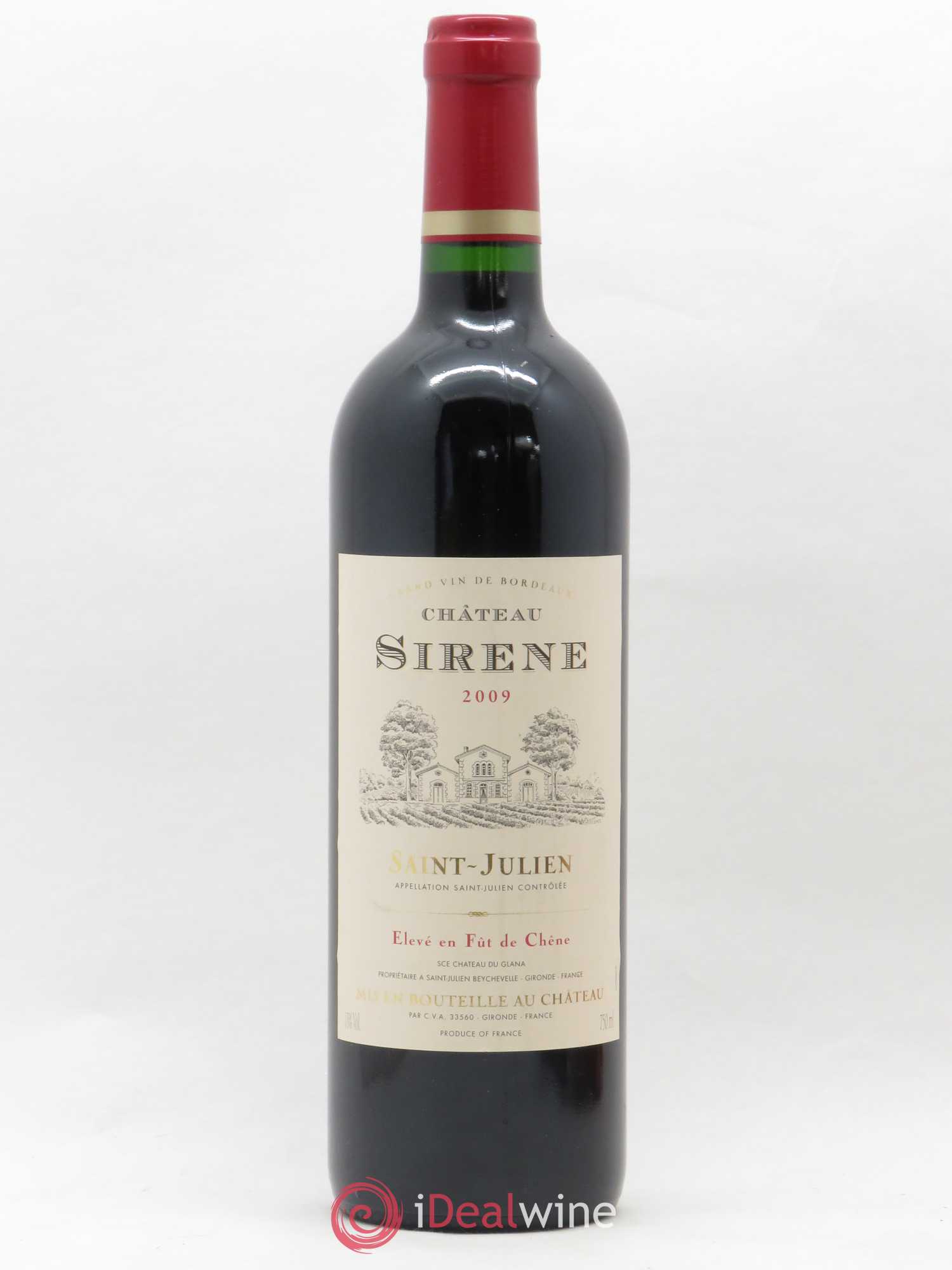 Saint-Julien Château Sirène 2009 - Posten von 1 Flasche - 0