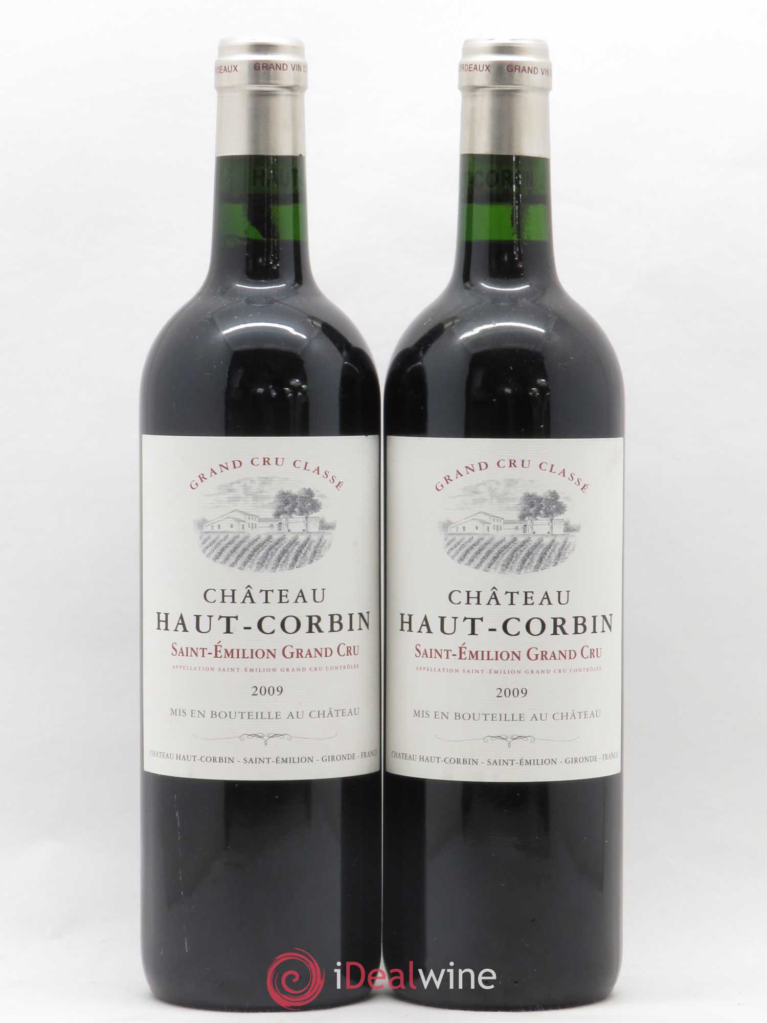 Château Haut Corbin Grand Cru 2009 - Lot de 2 bouteilles - 0