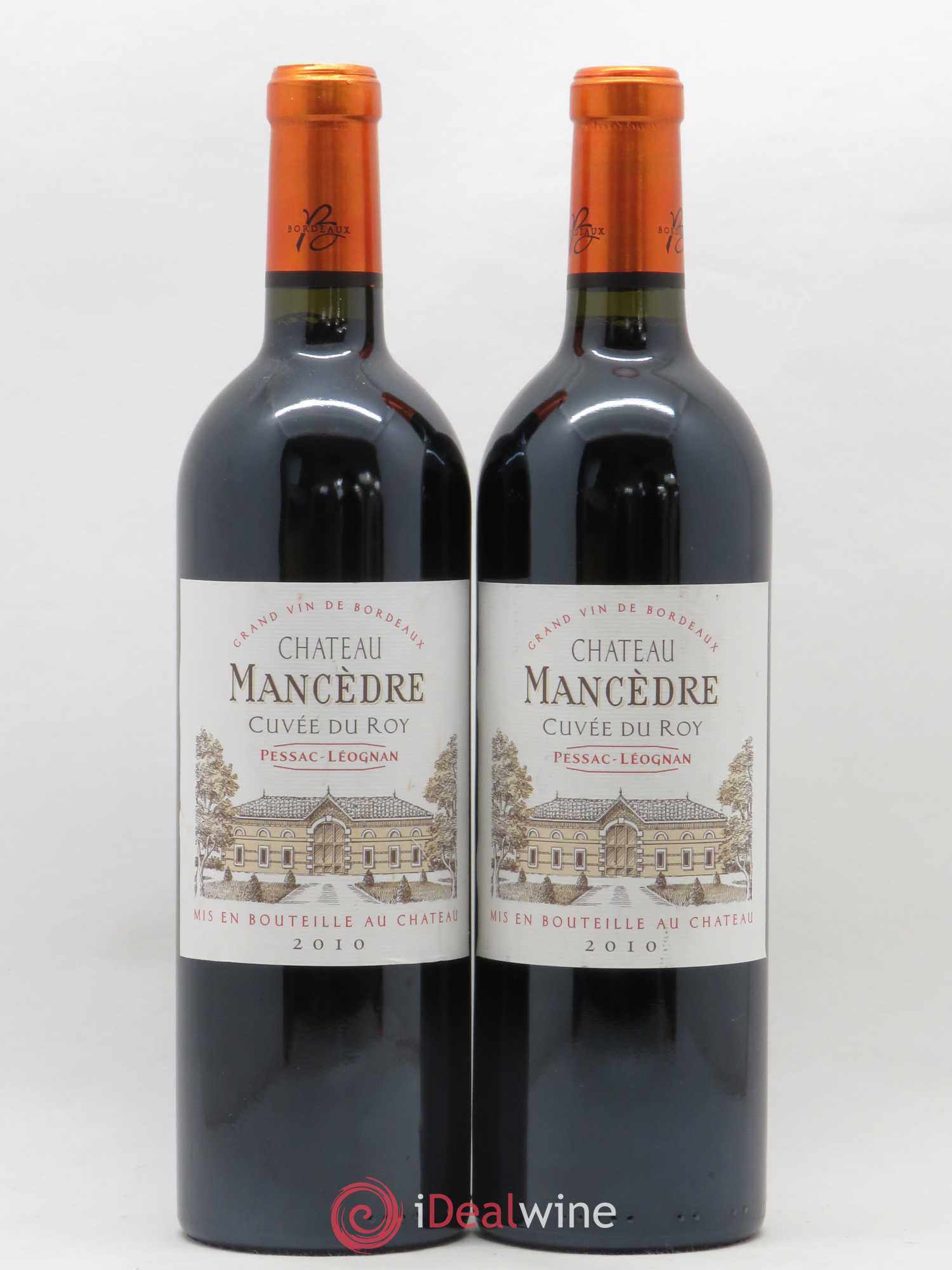 Pessac-Léognan Château Mancèdre Cuvée du Roy 2010 - Posten von 2 Flaschen - 0