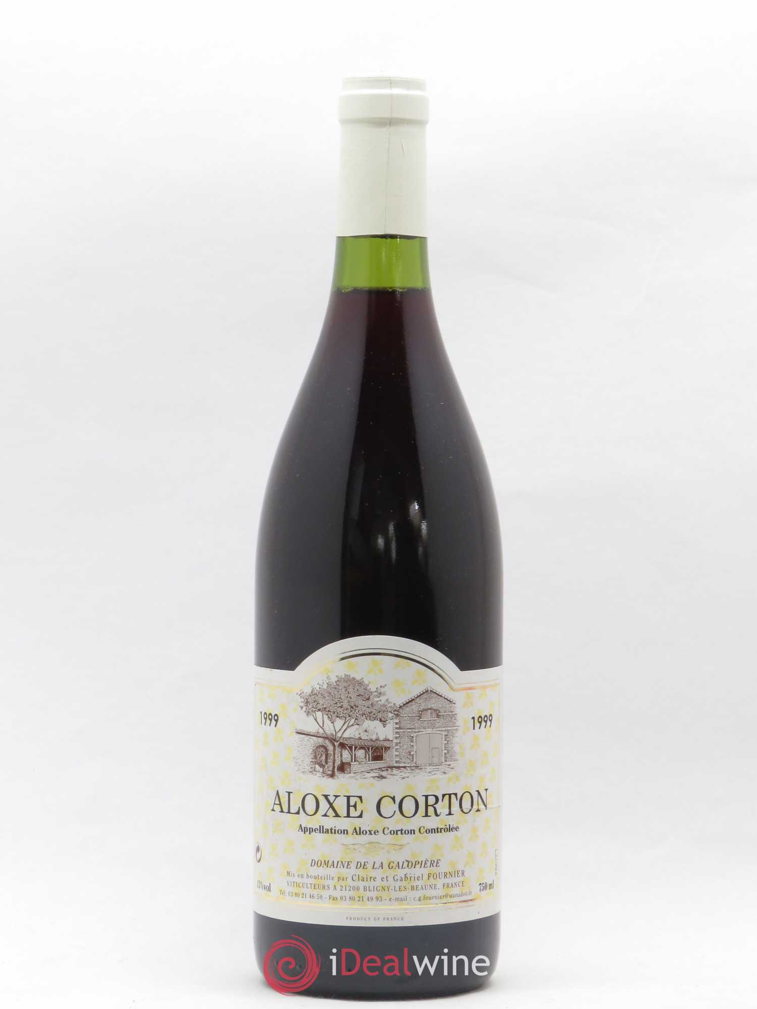 Aloxe-Corton Domaine de la Galopière 1999 - Posten von 1 Flasche - 0