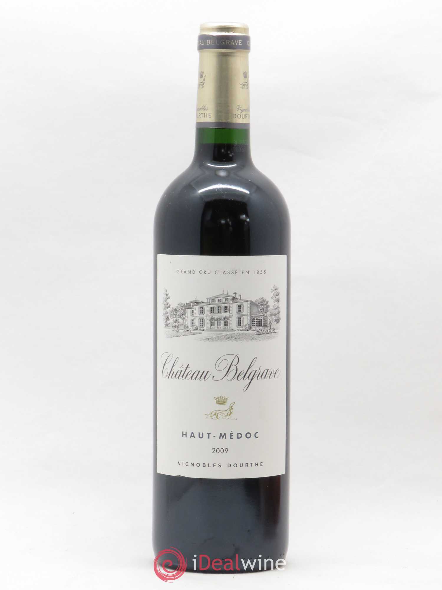 Château Belgrave 5ème Grand Cru Classé 2009 - Lot de 1 bouteille - 0