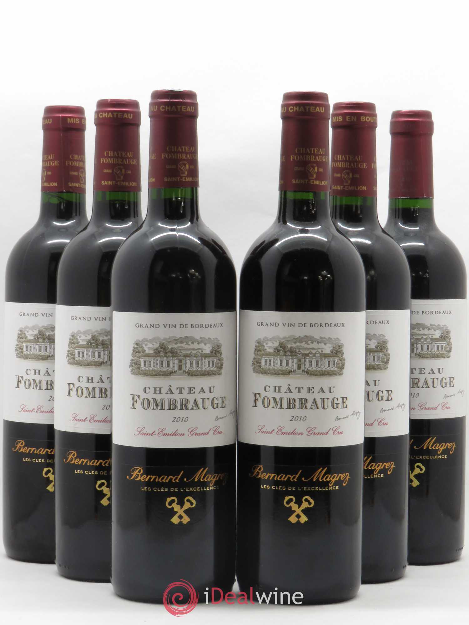 Château Fombrauge Grand Cru Classé 2010 - Lot de 6 bouteilles - 0