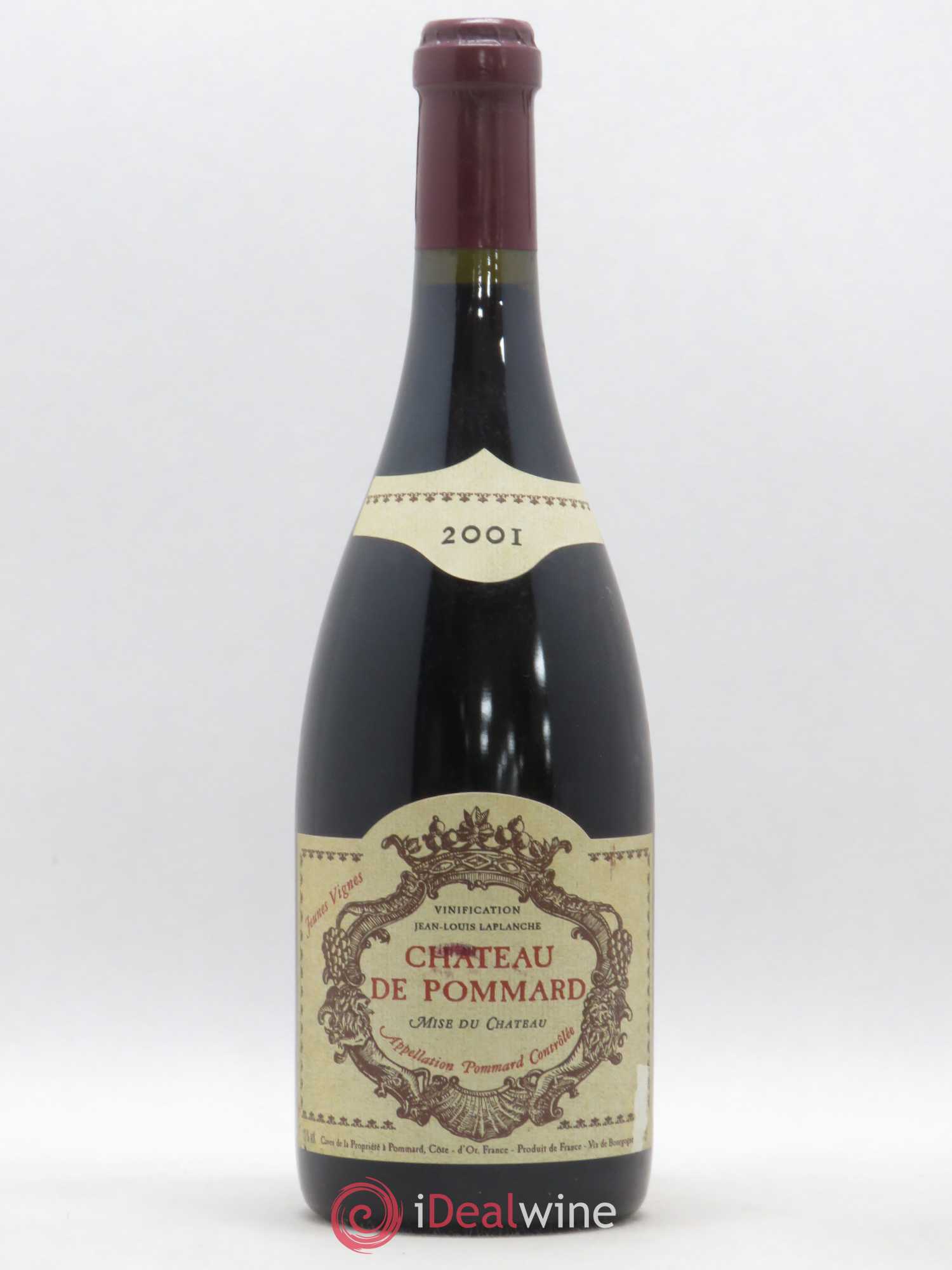 Pommard Château de Pommard Cuvée Jeunes Vignes (sans prix de réserve) 2001 - Posten von 1 Flasche - 0
