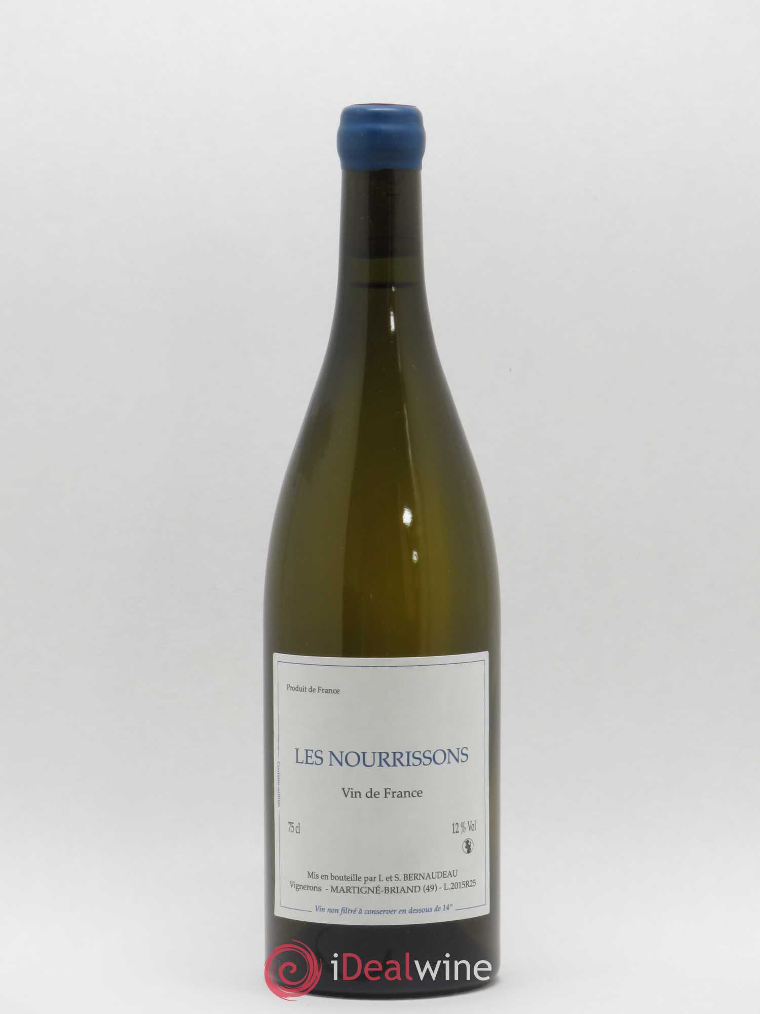 Vin de France Les Nourrissons Stéphane Bernaudeau 2015 - Lot de 1 bouteille - 0