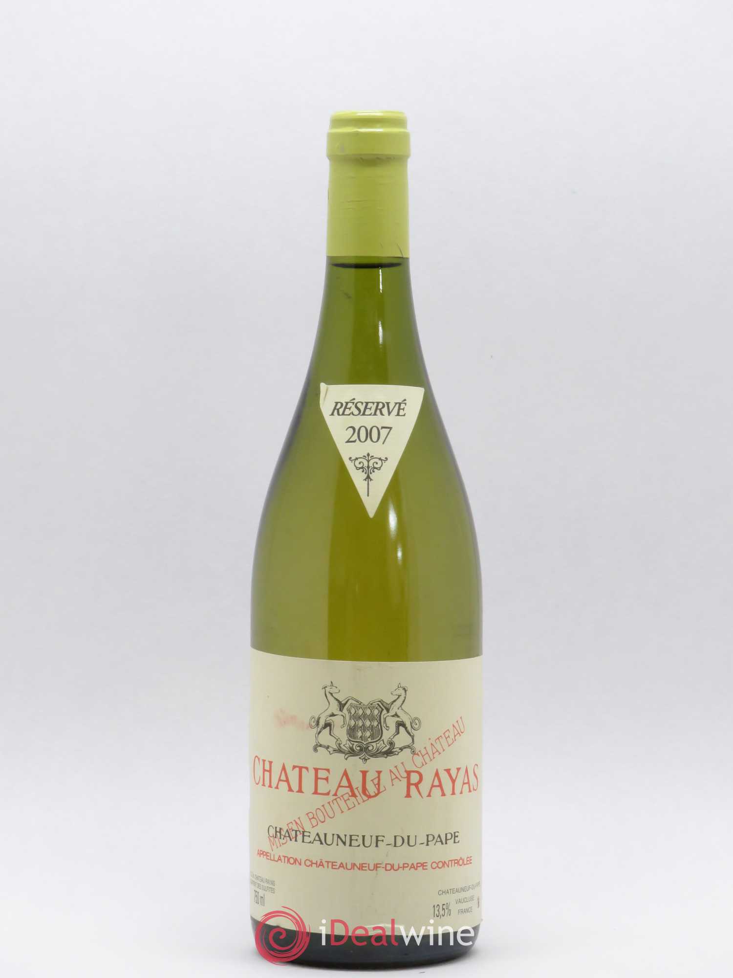 Châteauneuf-du-Pape Château Rayas Emmanuel Reynaud 2007 - Lot de 1 bouteille - 0