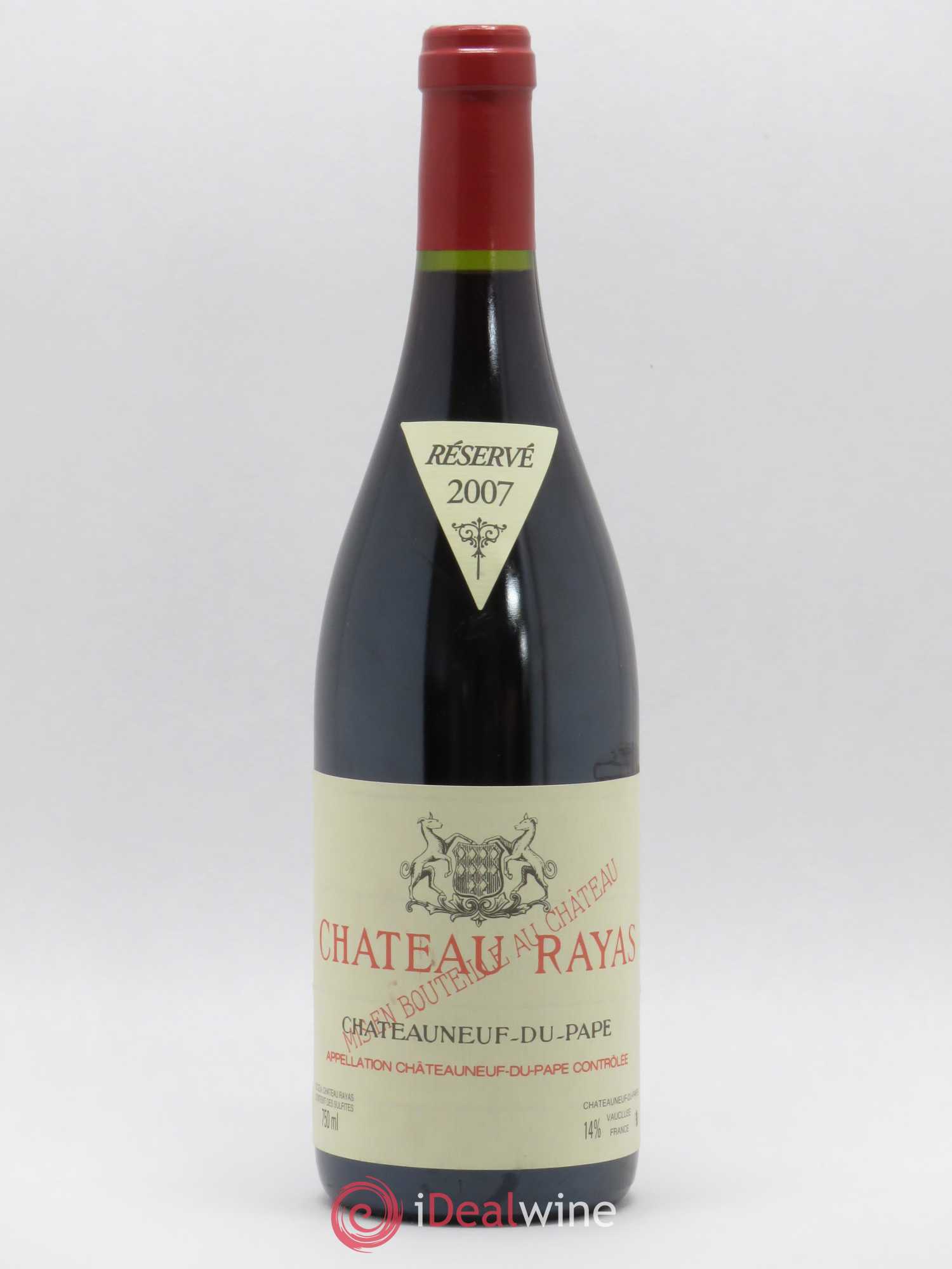 Châteauneuf-du-Pape Château Rayas Emmanuel Reynaud 2007 - Lot de 1 bouteille - 0