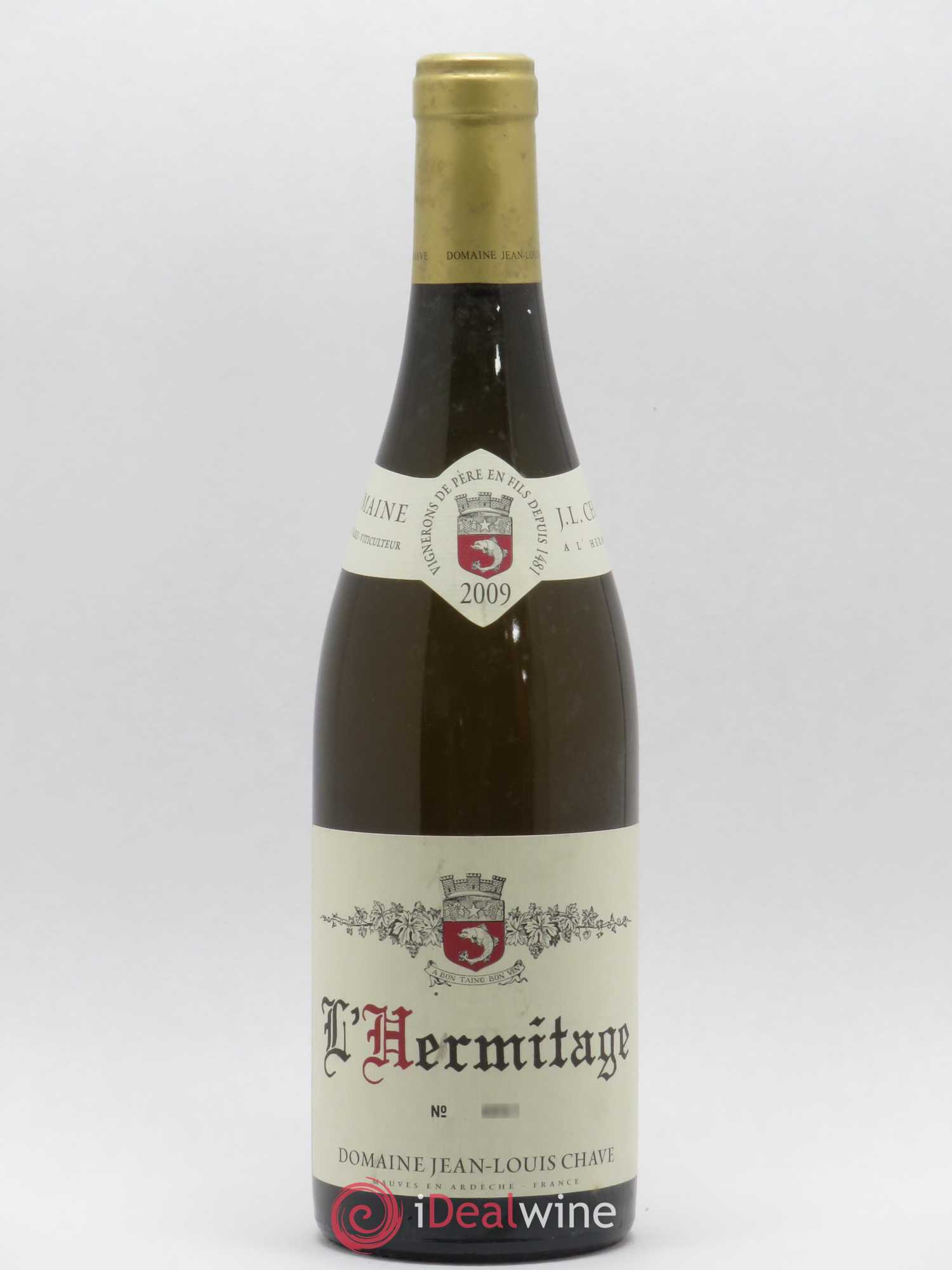 Hermitage Jean-Louis Chave 2009 - Lot de 1 bouteille - 0