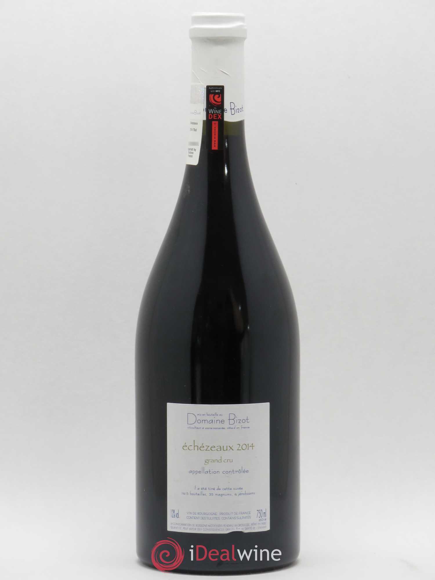 Echezeaux Grand Cru Bizot (Domaine) 2014 - Lot de 1 bouteille - 1