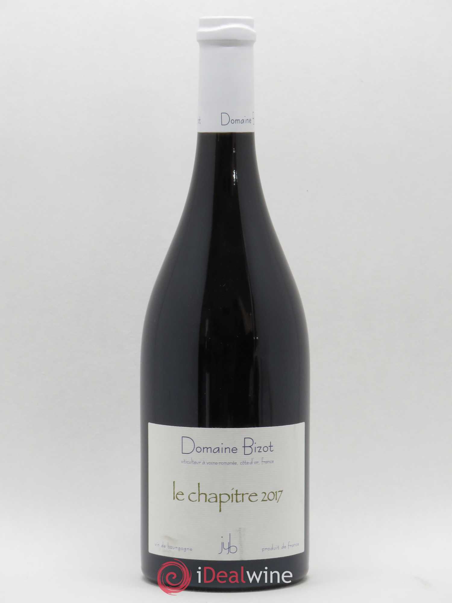 Bourgogne Le Chapitre Bizot (Domaine) 2017 - Lot de 1 bouteille - 0