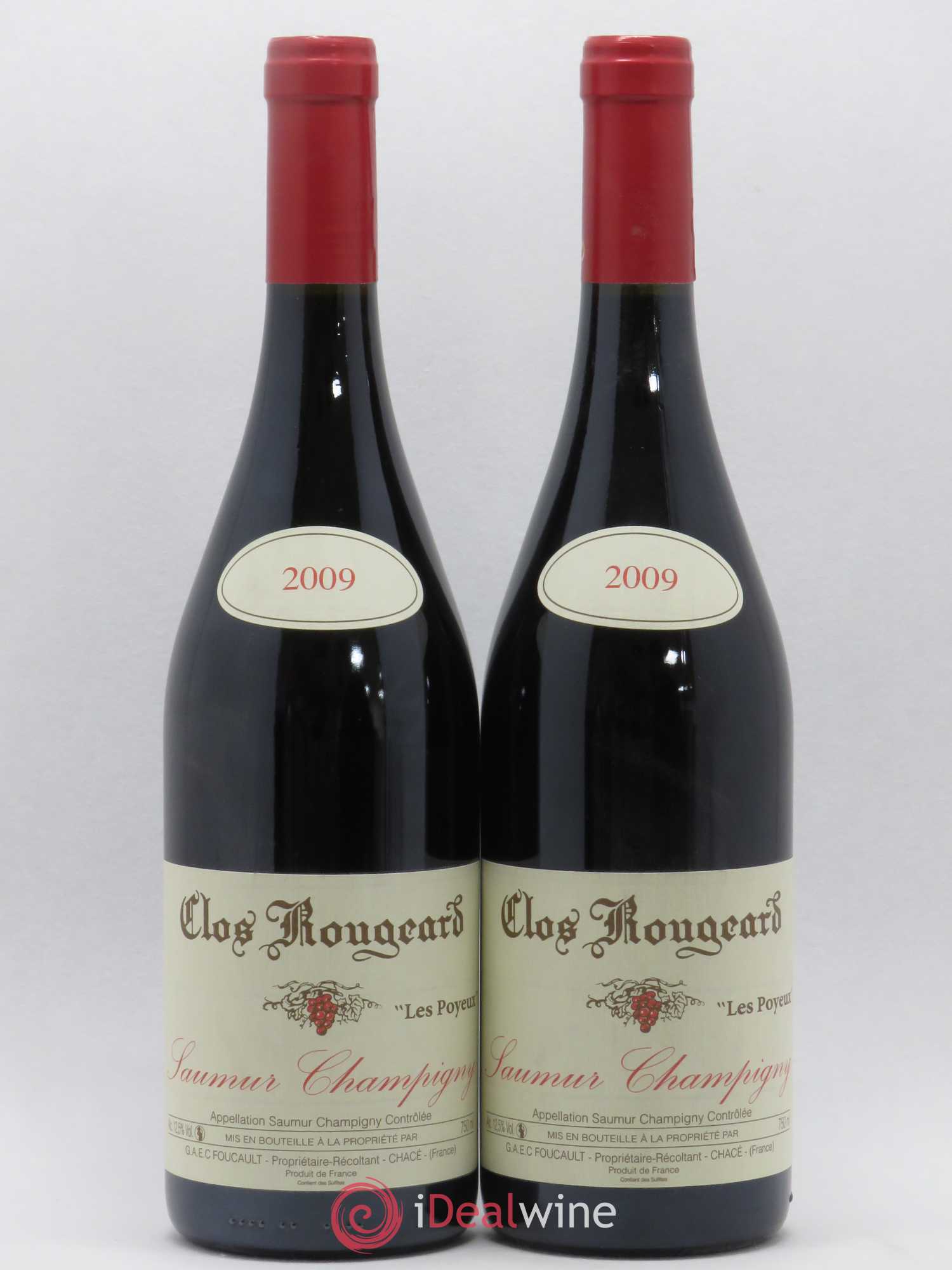 Saumur-Champigny Les Poyeux Clos Rougeard 2009 - Lot de 2 bouteilles - 0