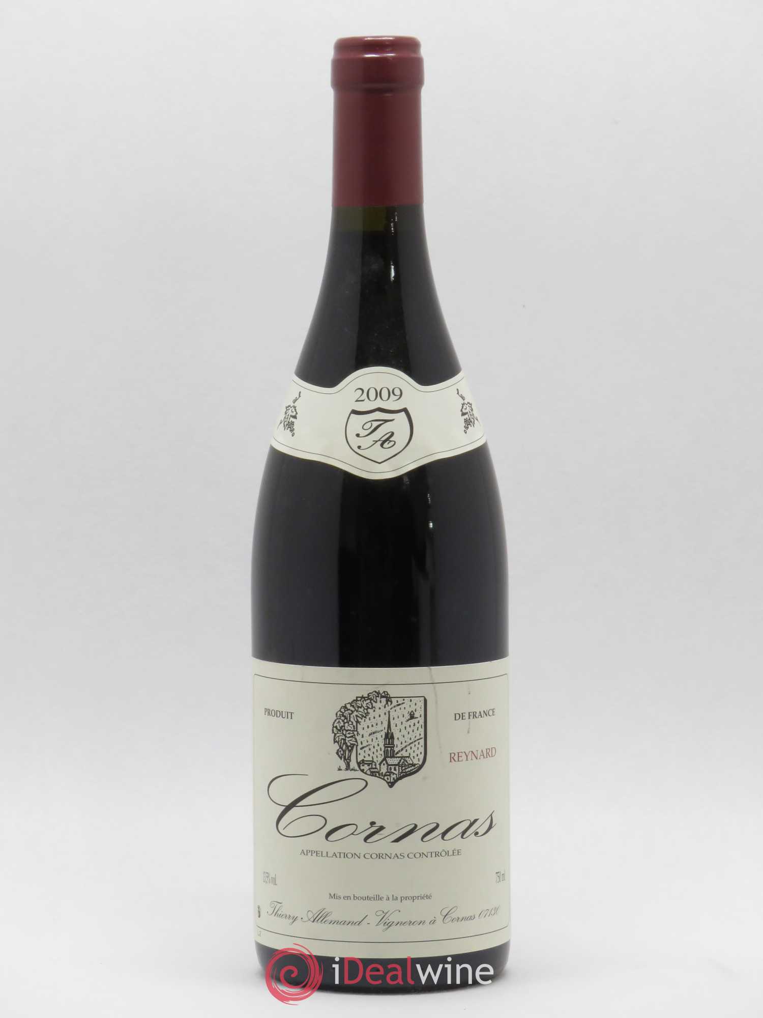 Cornas Reynard Thierry Allemand 2009 - Lot de 1 bouteille - 0