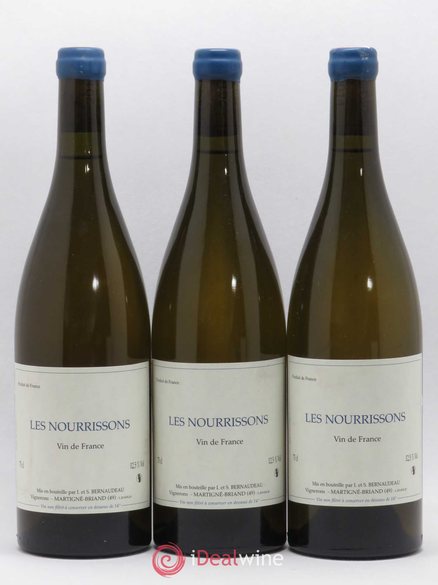 Vin de France Les Nourrissons Stéphane Bernaudeau 2014 - Lot de 3 bouteilles - 0
