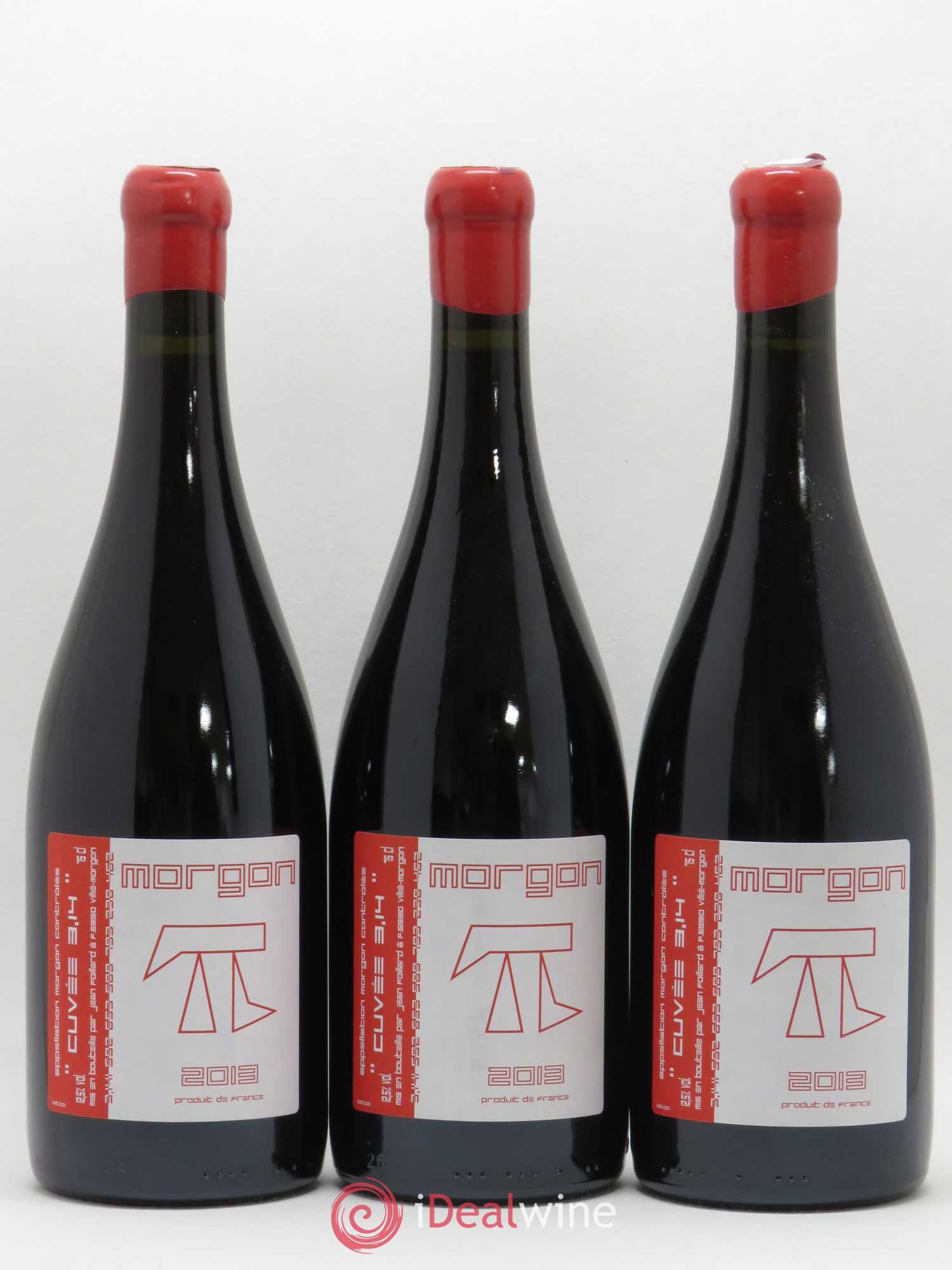 Morgon 3.14 Jean Foillard 2013 - Lot de 3 bouteilles - 0