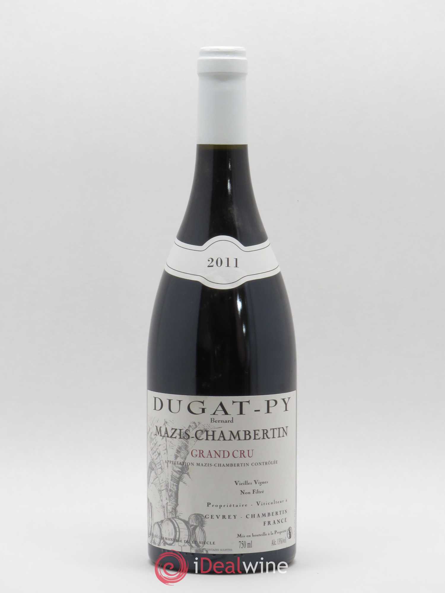 Mazis-Chambertin Grand Cru Vieilles Vignes Dugat-Py 2011 - Lot de 1 bouteille - 0
