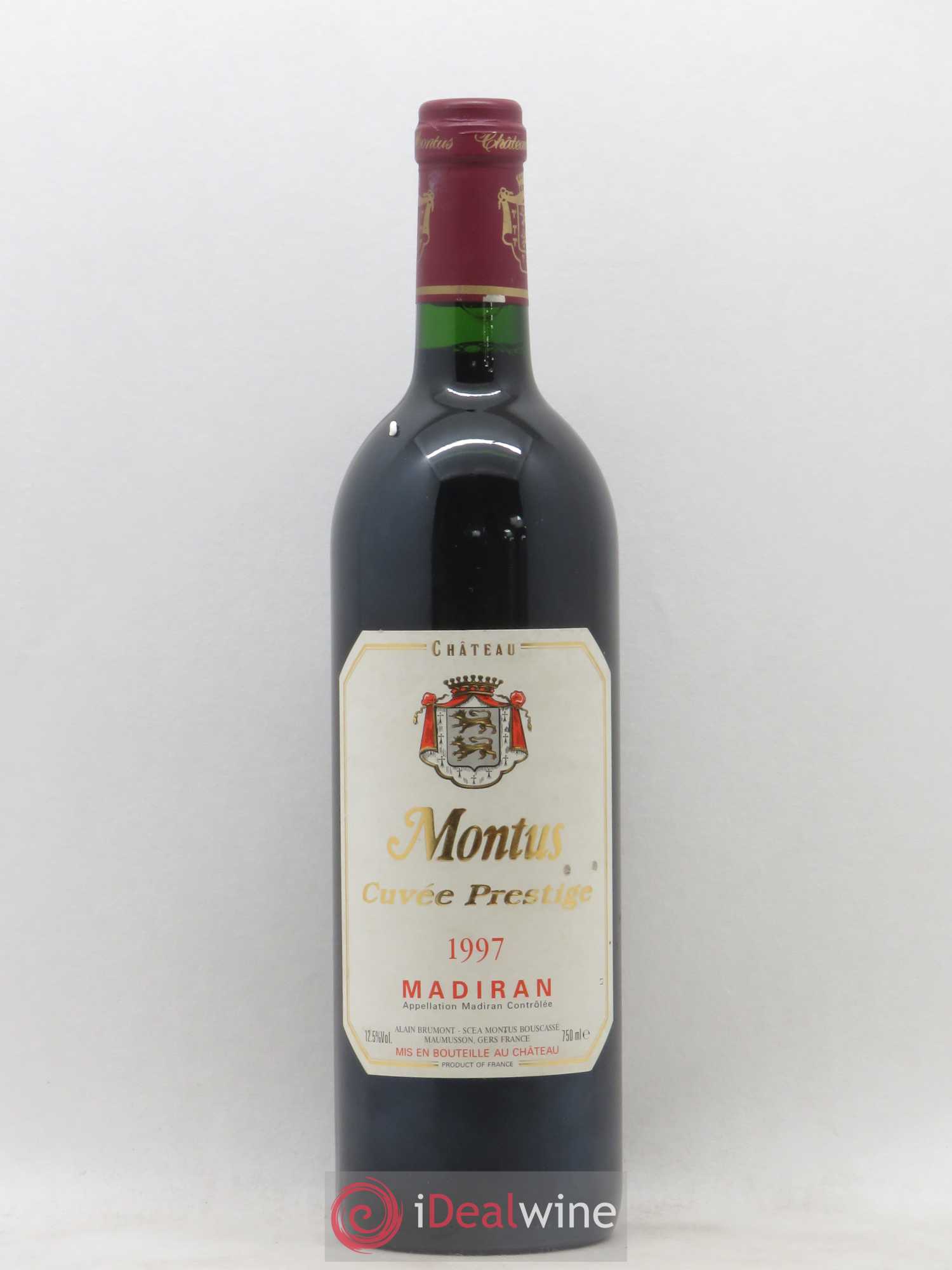 Madiran Château Montus-Prestige Alain Brumont 1997 - Lot de 1 bouteille - 0