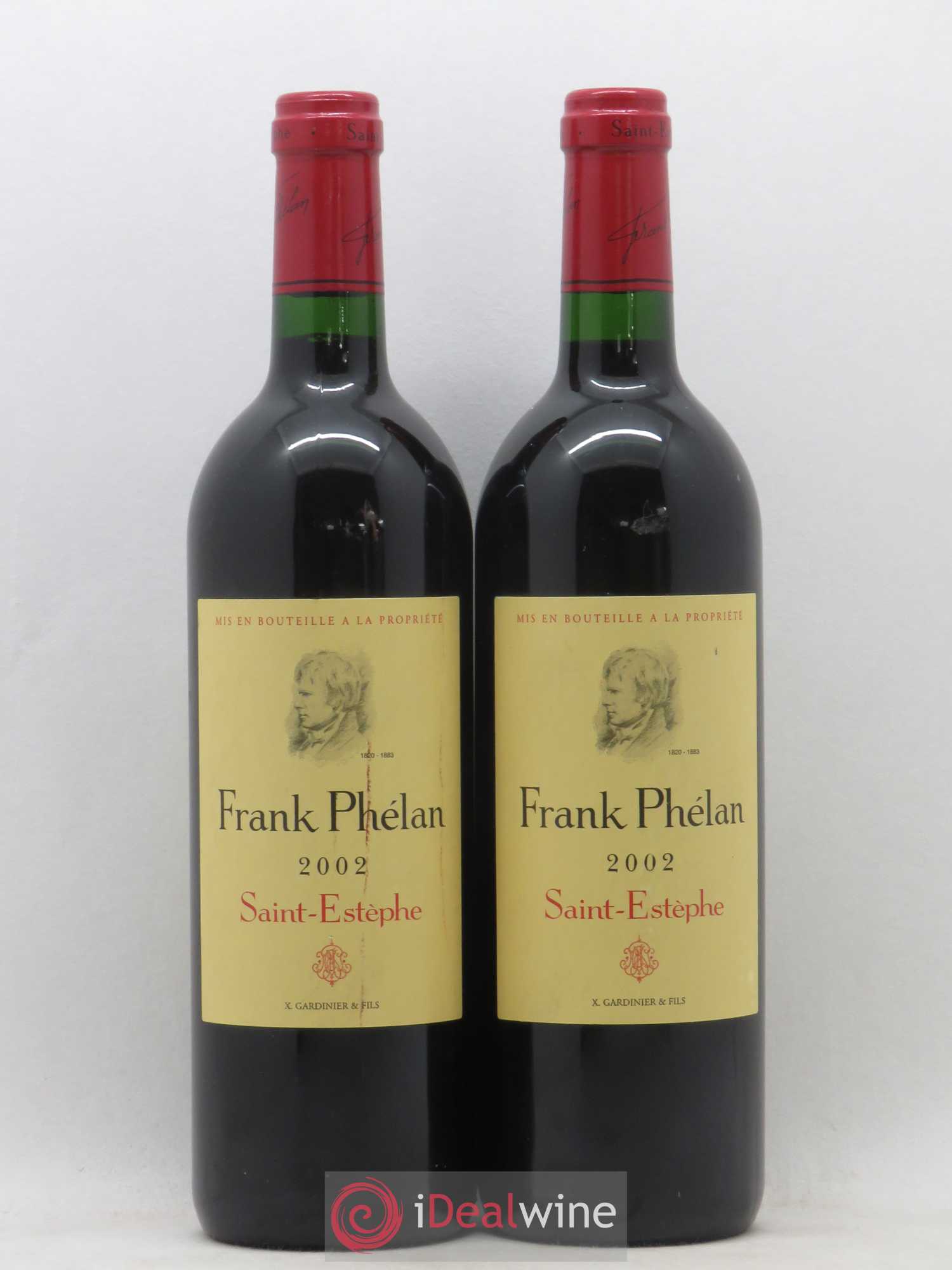Frank Phélan Second Vin (sans prix de réserve) 2002 - Lot de 2 bouteilles - 0