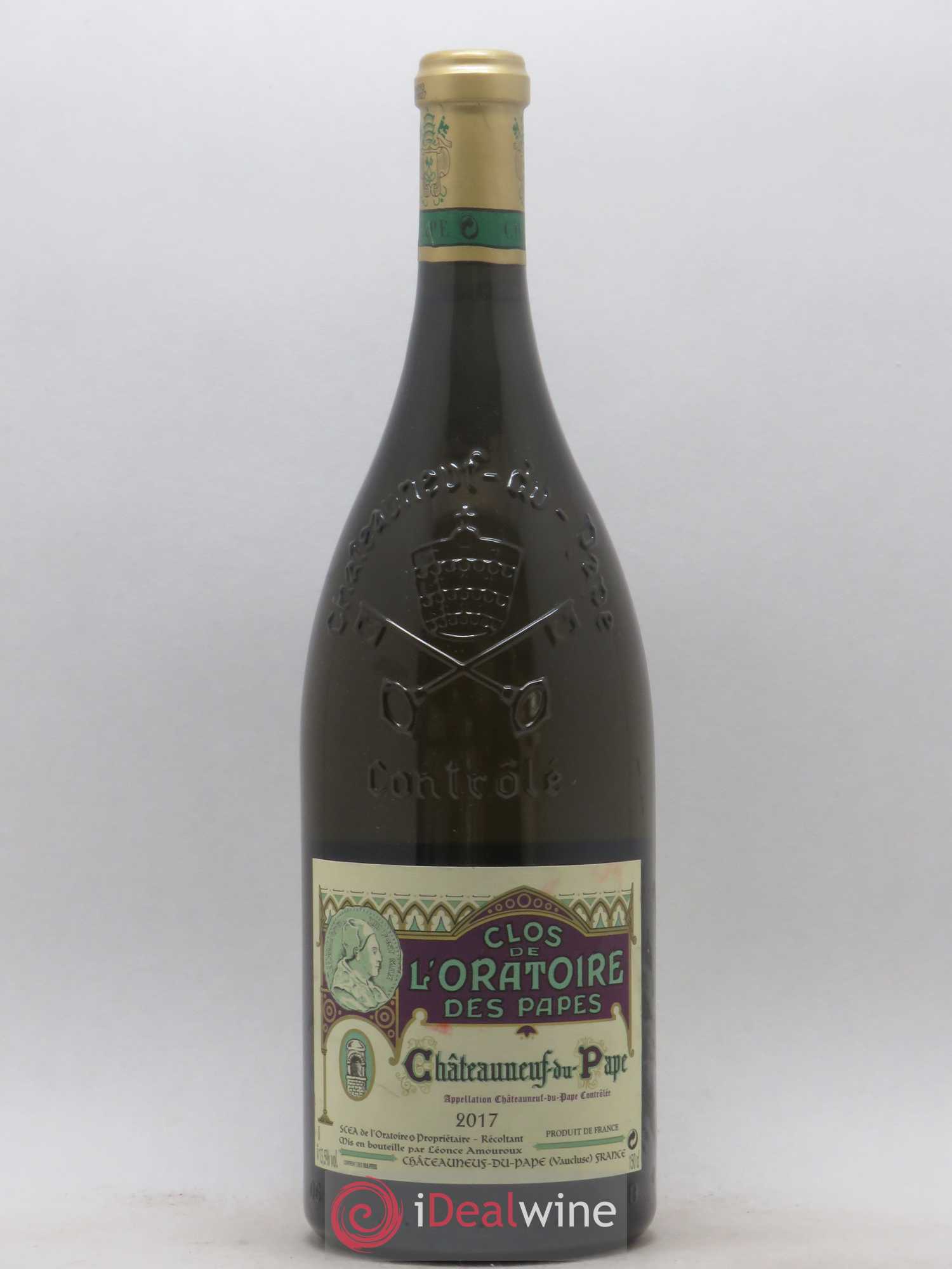 Châteauneuf-du-Pape Clos de l'Oratoire des Papes 2017 - Lot de 1 magnum - 0